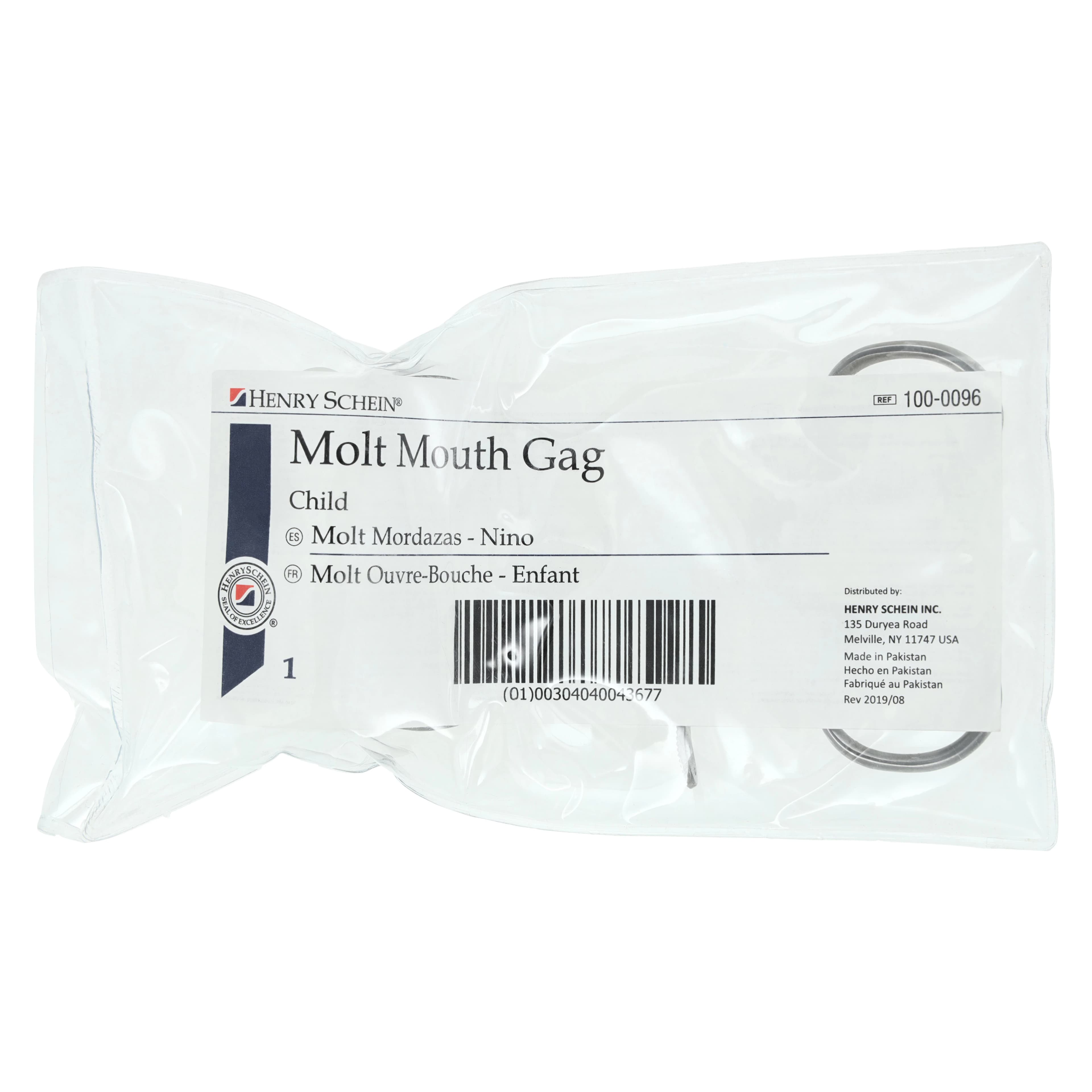 Molt Mouth Gag, Child Size, Reusable Stainless Steel, 1 Each thumbnail 4
