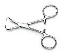 Backhaus Towel Clamp, 3.5 in, Standard - Towel Clamp Backhaus 3.5" - Image 1