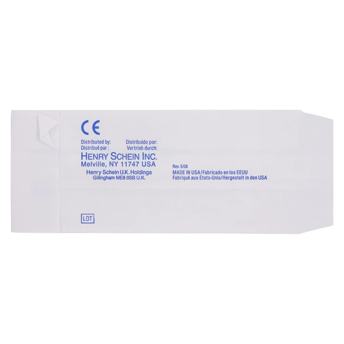 Henry Schein Autoclave Bags, Self-Seal, 6 in x 2.5 in, White, 1000/Box thumbnail 3