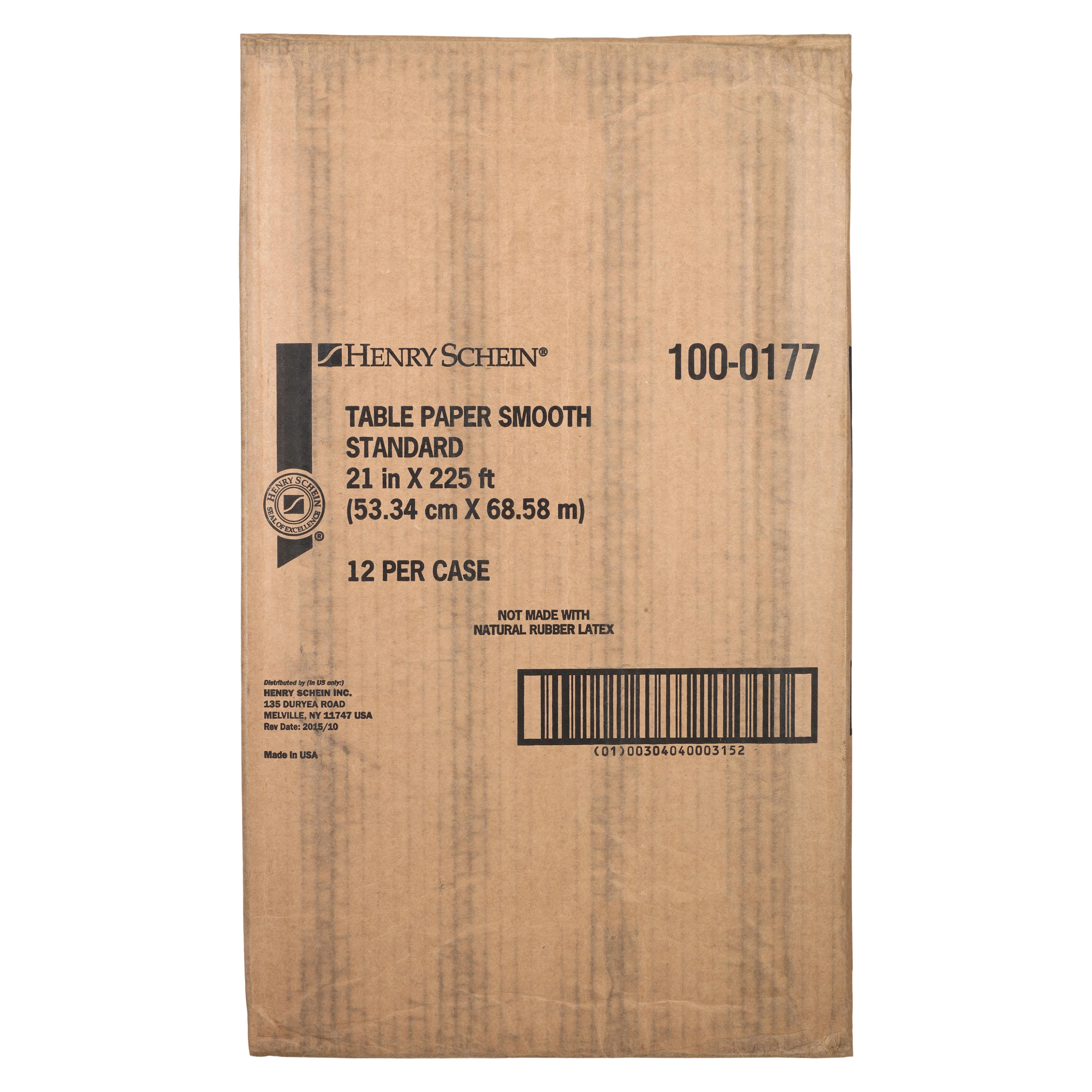 Henry Schein Exam Table Paper, Smooth, Standard White, 21 in x 225 Feet, 12/Case thumbnail 3