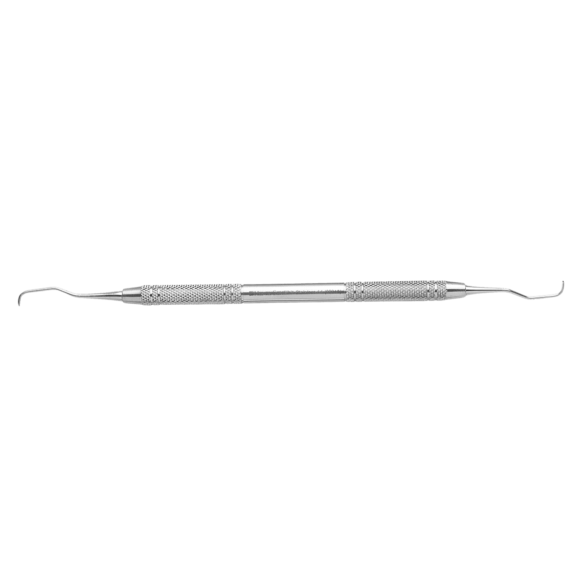 Gracey Curette 1/2, Double End, Stainless Steel Solid Handle, Each - 1/2 Gracey Curette - Image 1