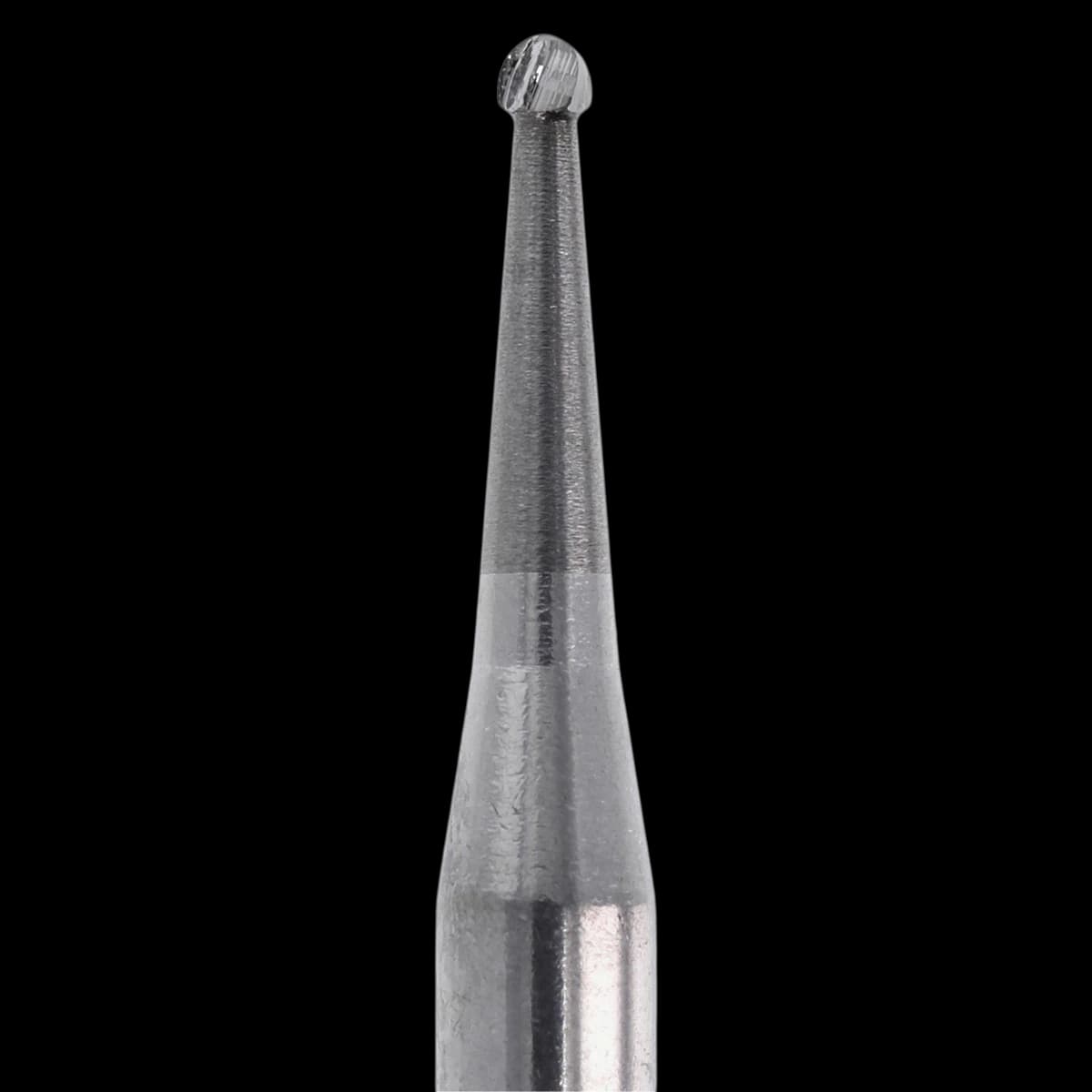 Carbide Bur FG 2, Plain Round, Operative, Friction Grip, Non-Sterile, 10/Pk thumbnail 2