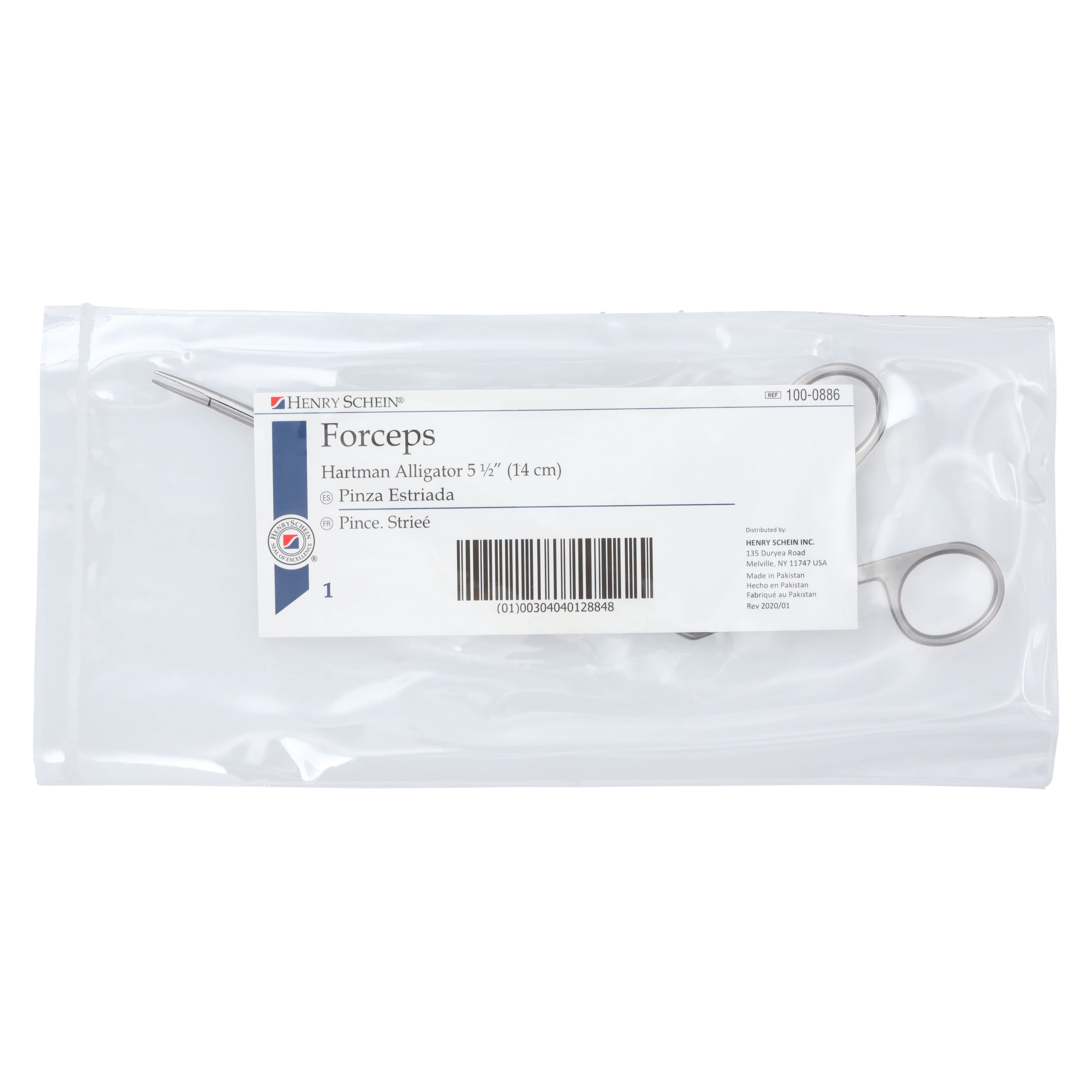 Henry Schein Alligator Forcep, 5-1/2", Stainless Steel, Autoclavable, Each thumbnail 6
