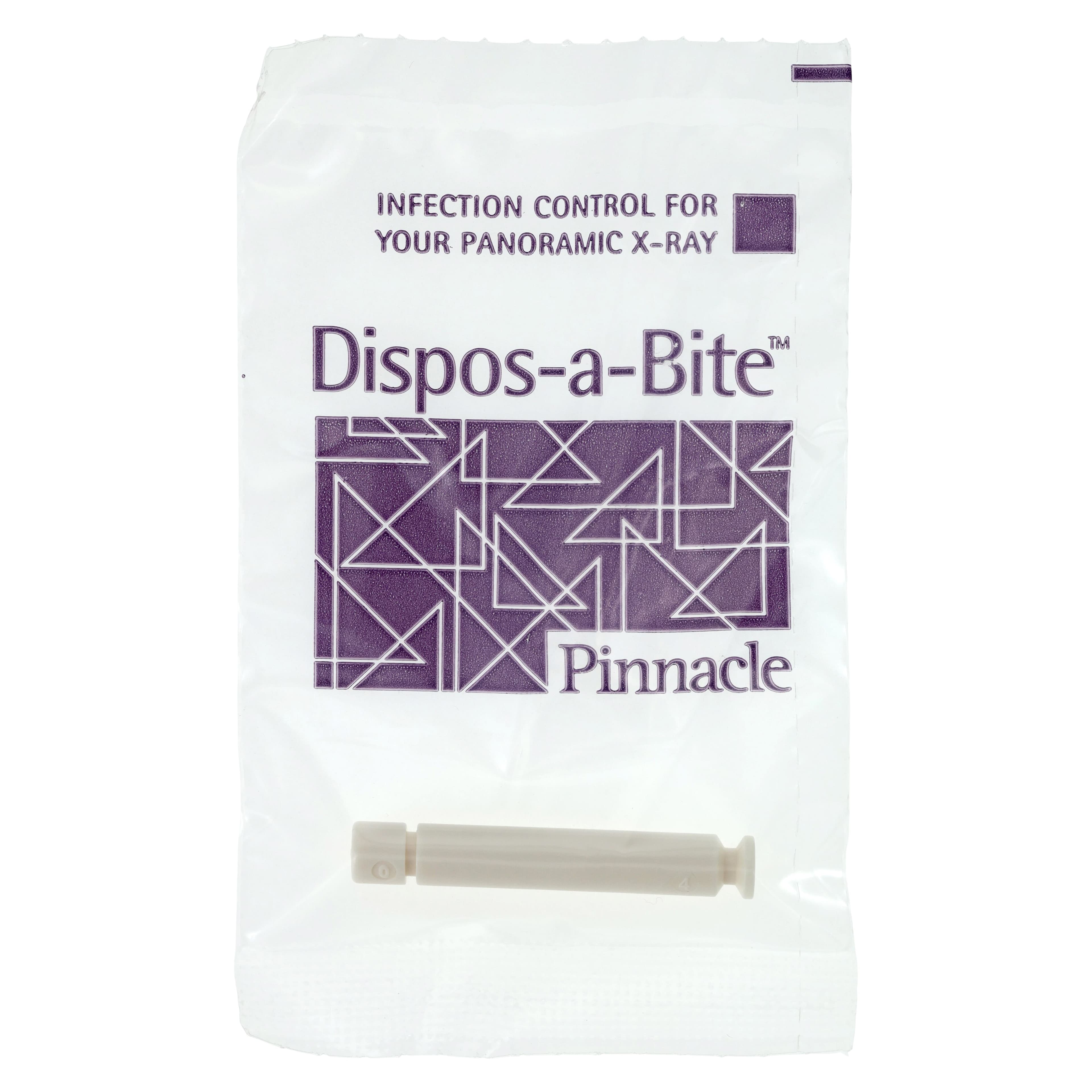 Kerr Dispos-a-Bite Disposable Bite Block for GE/Gendex Panoramic X-Ray, White, 100/Box, #7040C thumbnail 2