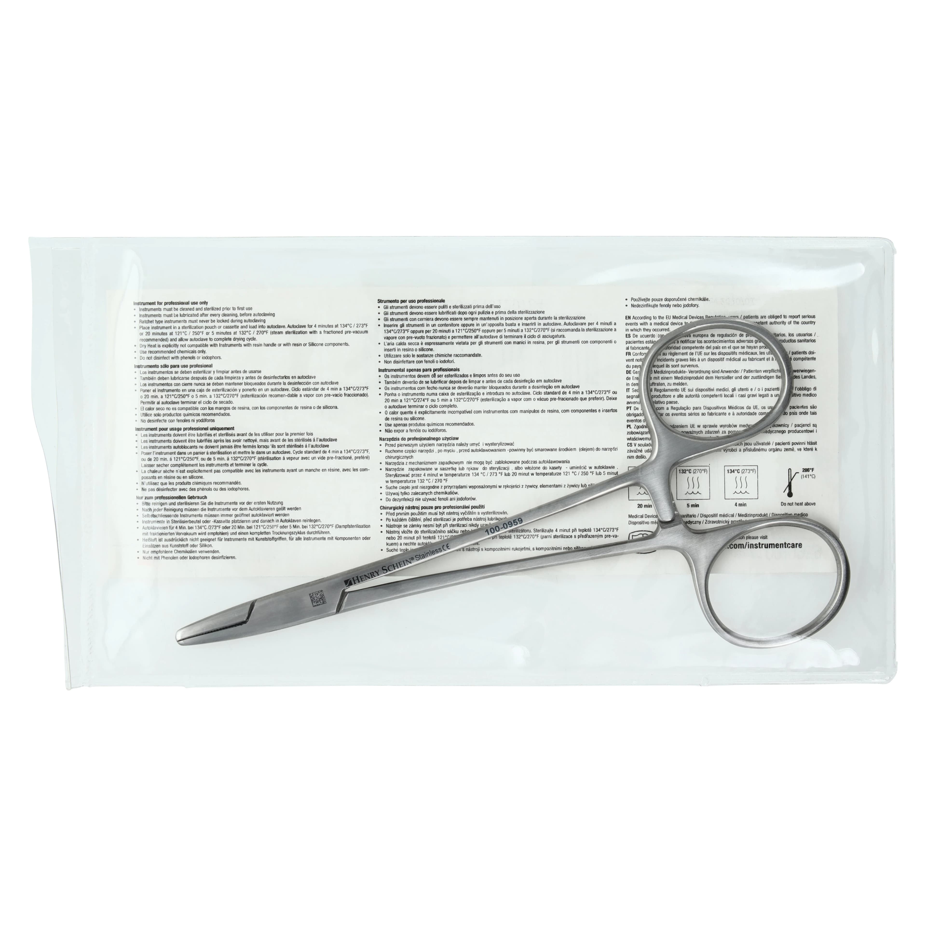 Henry Schein Mayo-Hegar Needle Holder, 5" - Needle Holder Mayo-Hegar - Image 1