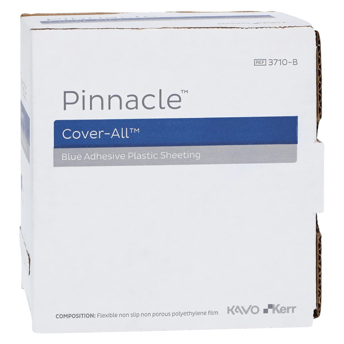 Pinnacle Cover-All Adhesive Barrier Film, Blue, 4" x 6", 1200/Roll, 3710-B - Pinnacle Cover-All Blue 4" x 6" 1200/Roll - Image 1