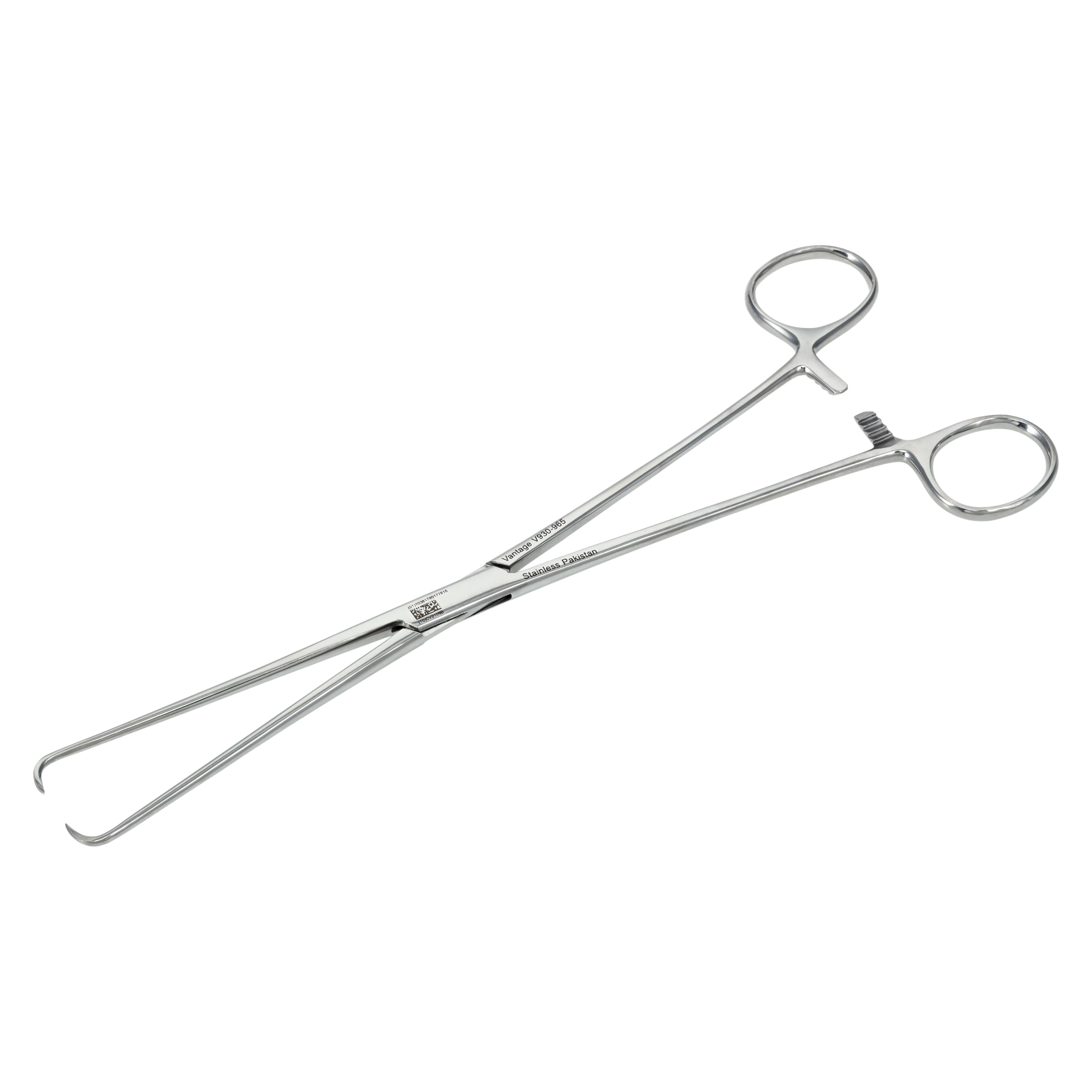 Vantage Schroeder Uterine Tenaculum Forceps, Straight, 9-1/2", Stainless Steel, Autoclavable, Each thumbnail 4