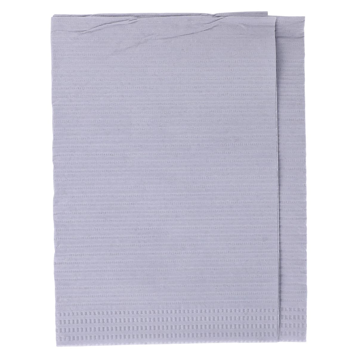 Dri-Gard Patient Towel, 2-Ply Tissue/Poly, 13" x 19", Gray, 500/Case - Dri-Gard Patient Towel - Image 1
