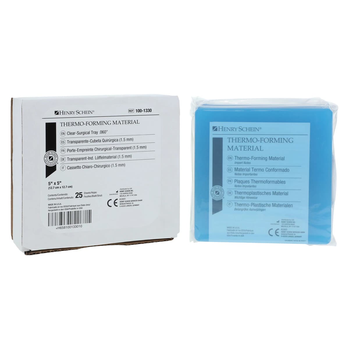 Thermo-Forming Surgical Tray Material, Clear, 0.060", 25/Box - Thermo-Forming Surgical Tray Material - Image 1