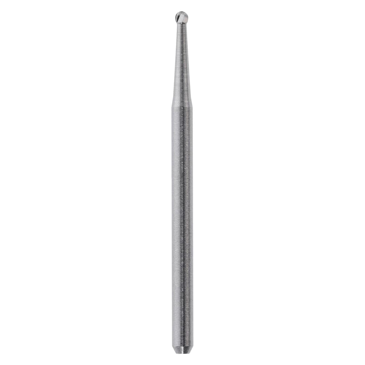 Henry Schein Surgical Round Carbide Bur, Friction Grip, Surgical Length, Size 2, 5/Pk - Surgical Bur FG 2 - Image 1