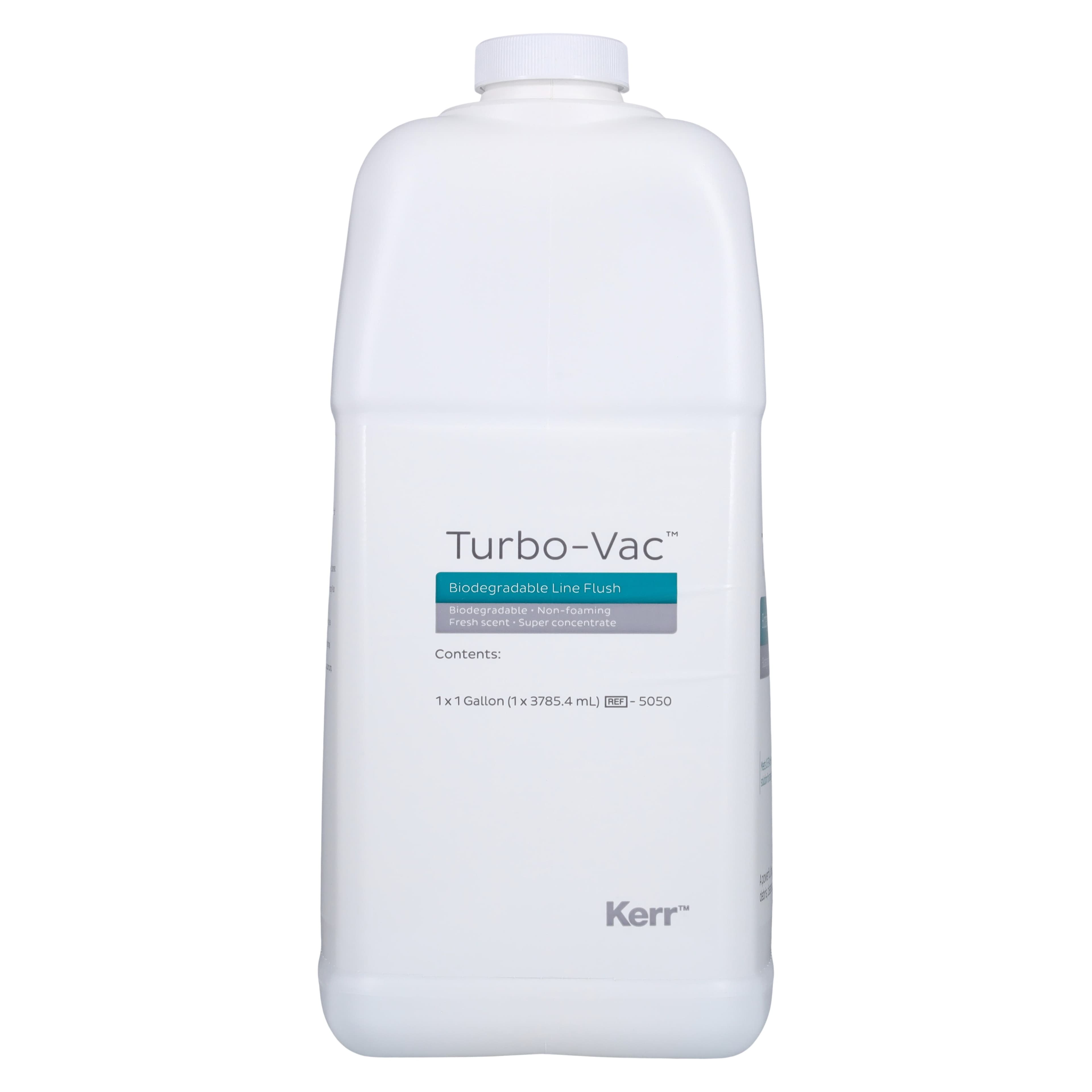 Kerr TotalCare Turbo-Vac Evacuation System Cleaner, Non-Foaming, Biodegradable, 1 Gallon Bottle, 5050-1/5050C thumbnail 4