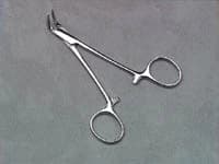 Henry Schein Silver Point Forceps, Grooved Tips, 1 Each - Silver Point Forceps - Image 1