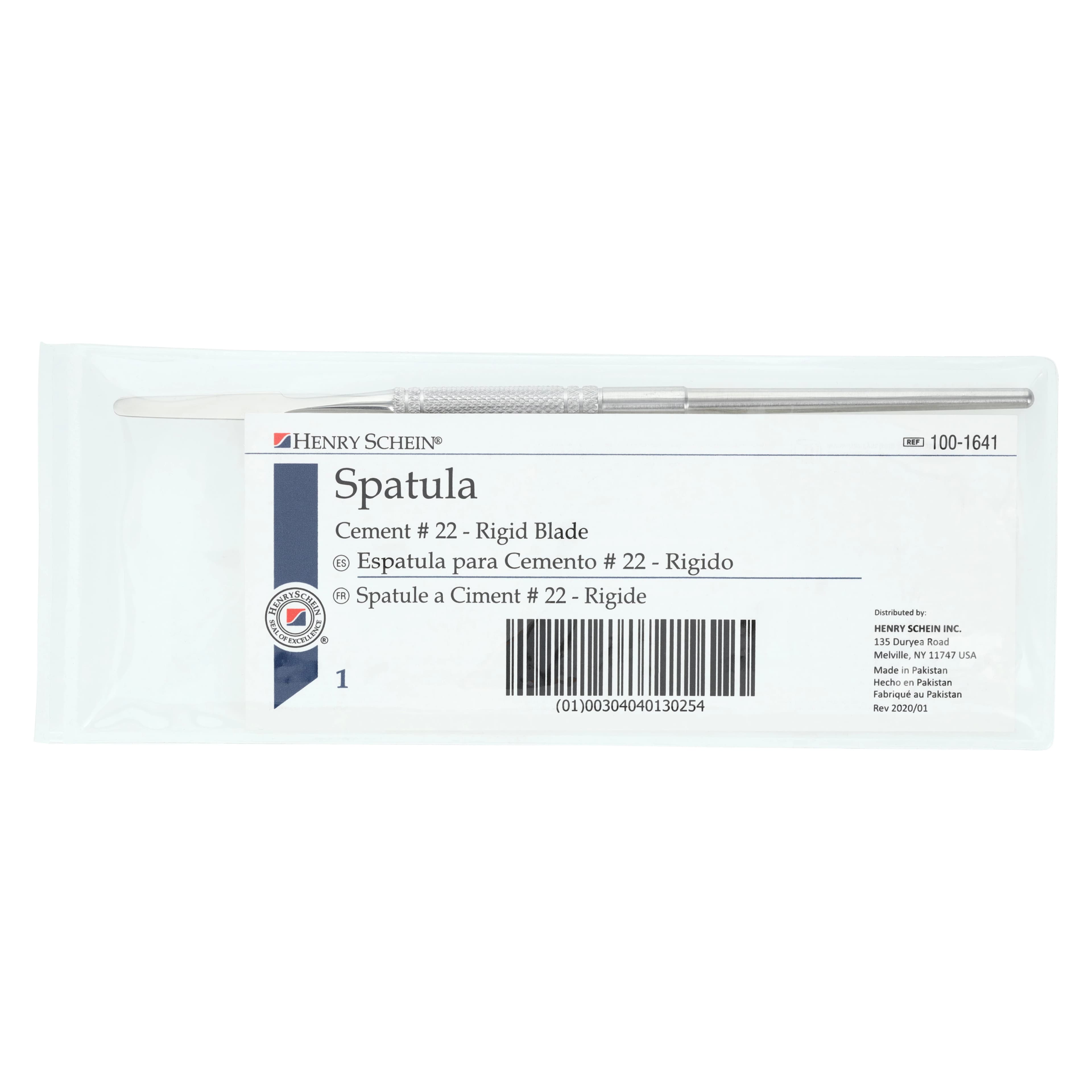 Cement Spatula Size 22, Single End, Rigid, Each thumbnail 4