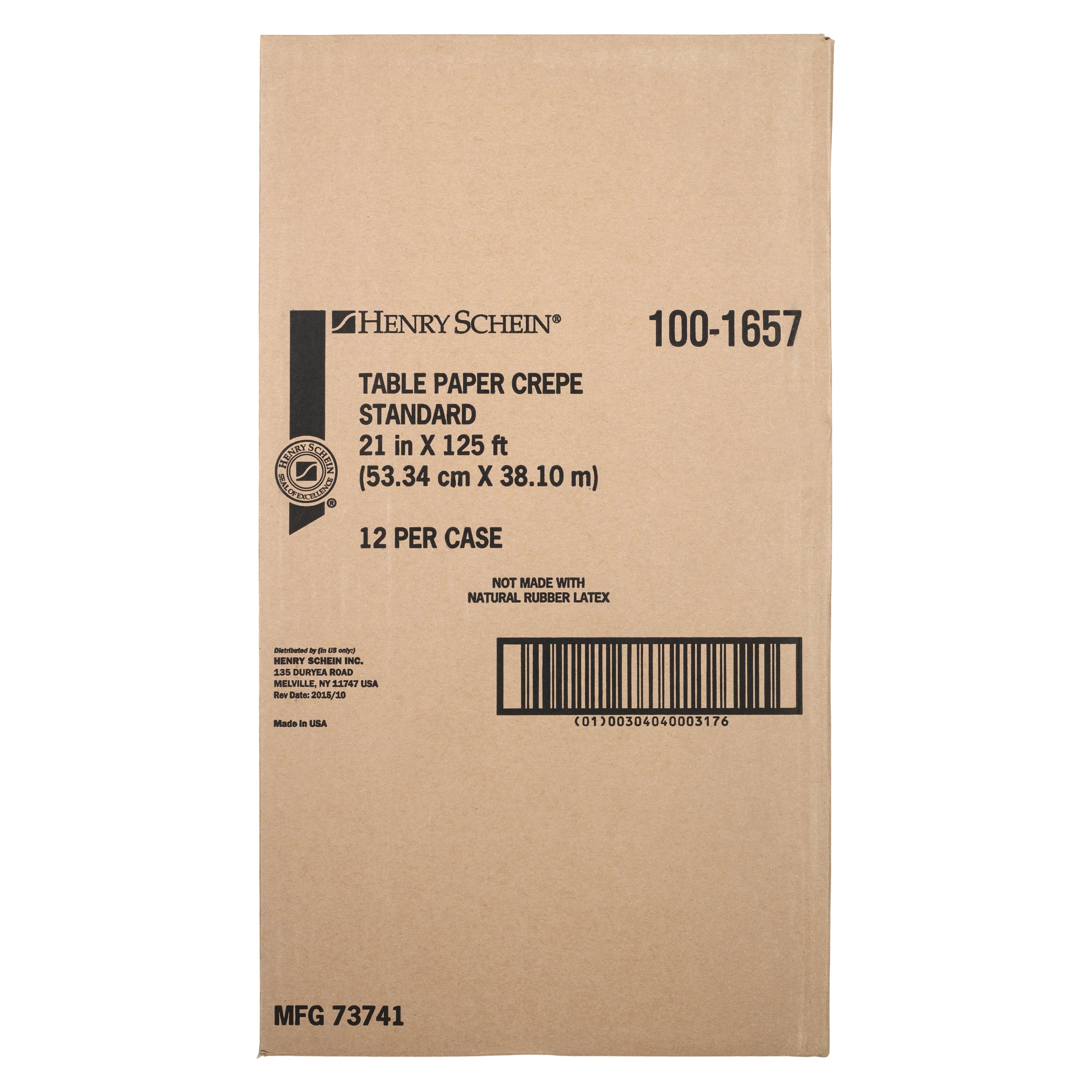 Henry Schein Exam Table Paper Crepe, Standard, White, Non-Sterile, 21 in x 125 Feet, 12/Case thumbnail 3