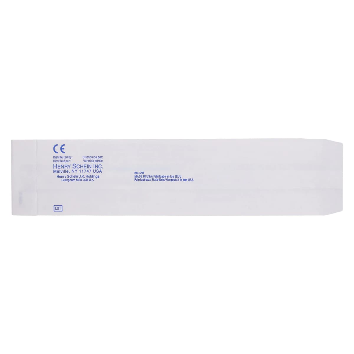 Henry Schein Autoclave Bags, Self-Seal, 10 in x 2.5 in, White, 1000/Box thumbnail 3