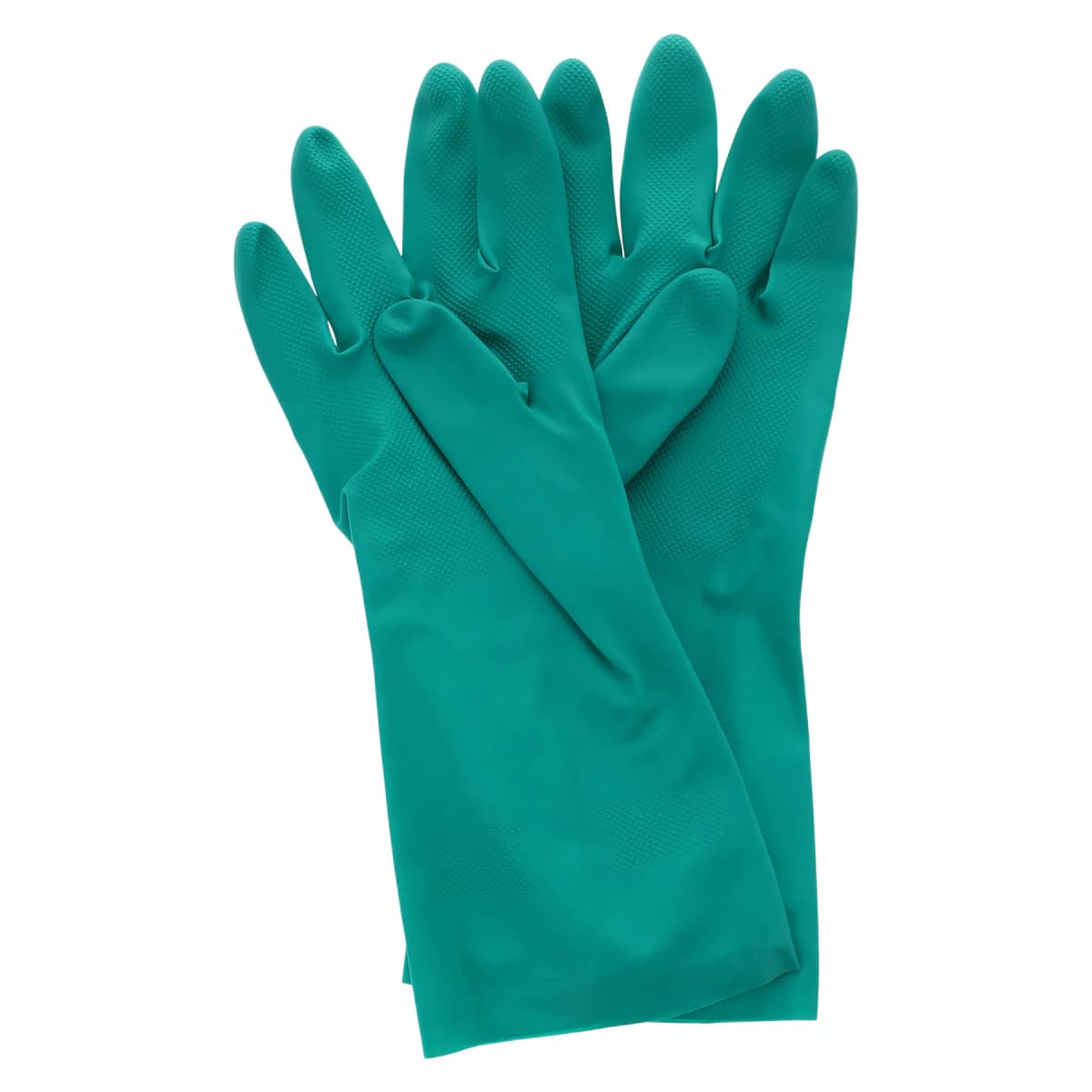 Best Manufacturing Group Nitrile Utility Gloves, Powder-Free, Medium, Green, 3 Pairs/Package - Glove PF Nitrile Utility - Image 1