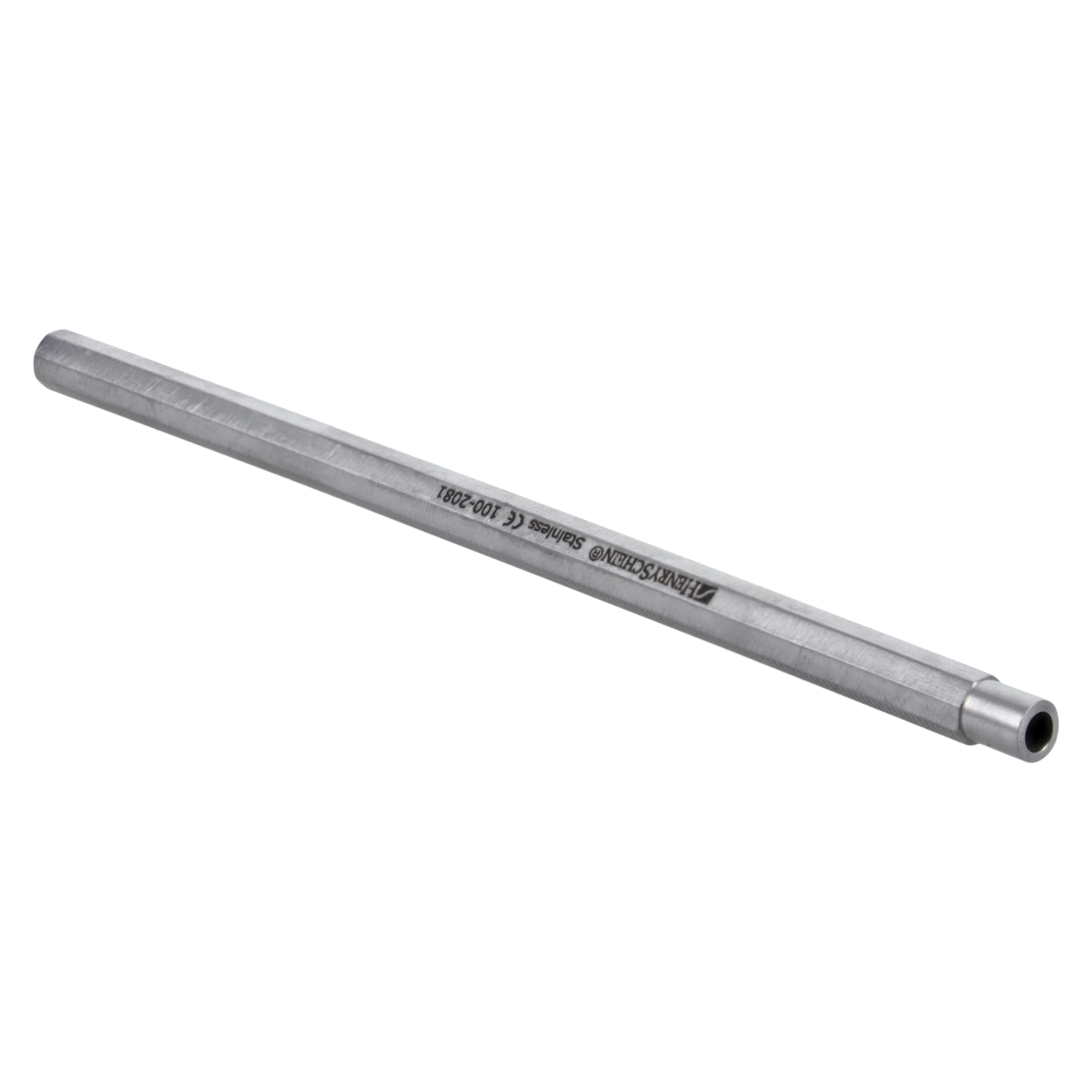 Henry Schein Deluxe Octagonal Cone Socket Mirror Handle, Stainless Steel, Each thumbnail 2