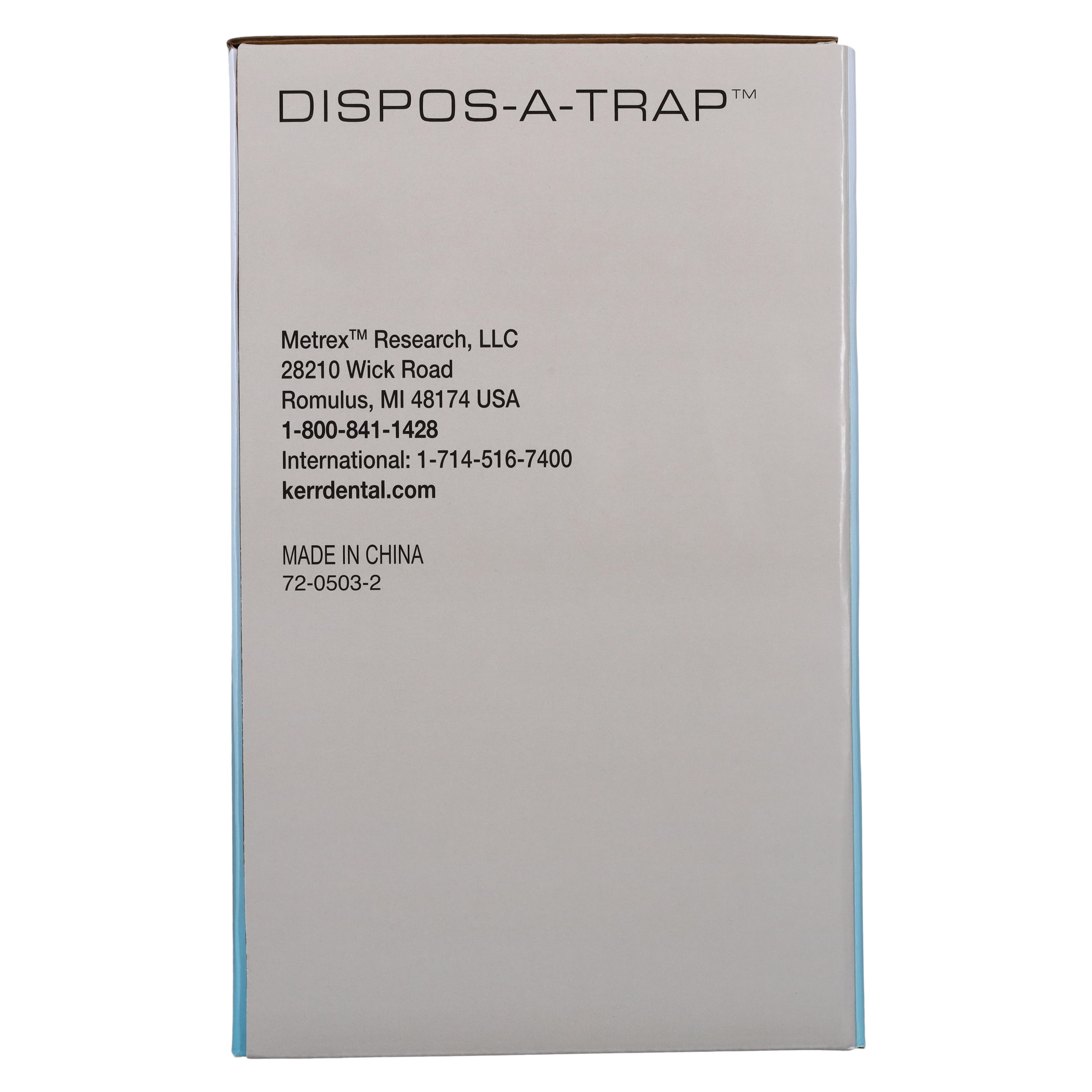 Dispos-a-Trap Disposable Evacuator Trap, Model 6200-C, 2 3/4" Diameter, 144/Pkg thumbnail 5