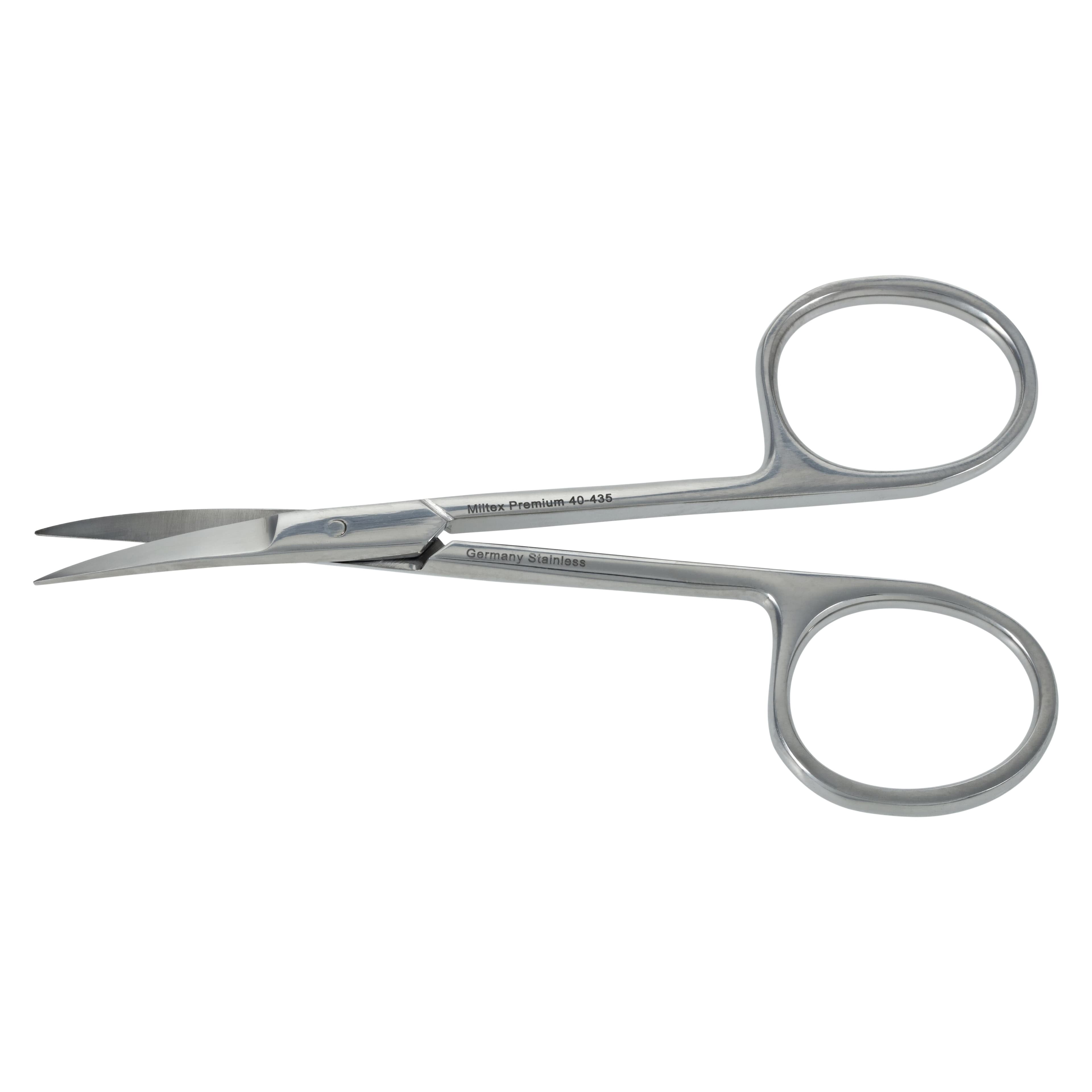 Miltex Cuticle Scissors, 3.5" Curved, German Chrome, Each, 01KEZKNKNCYVCPTYK92T6G9Q23 thumbnail 5