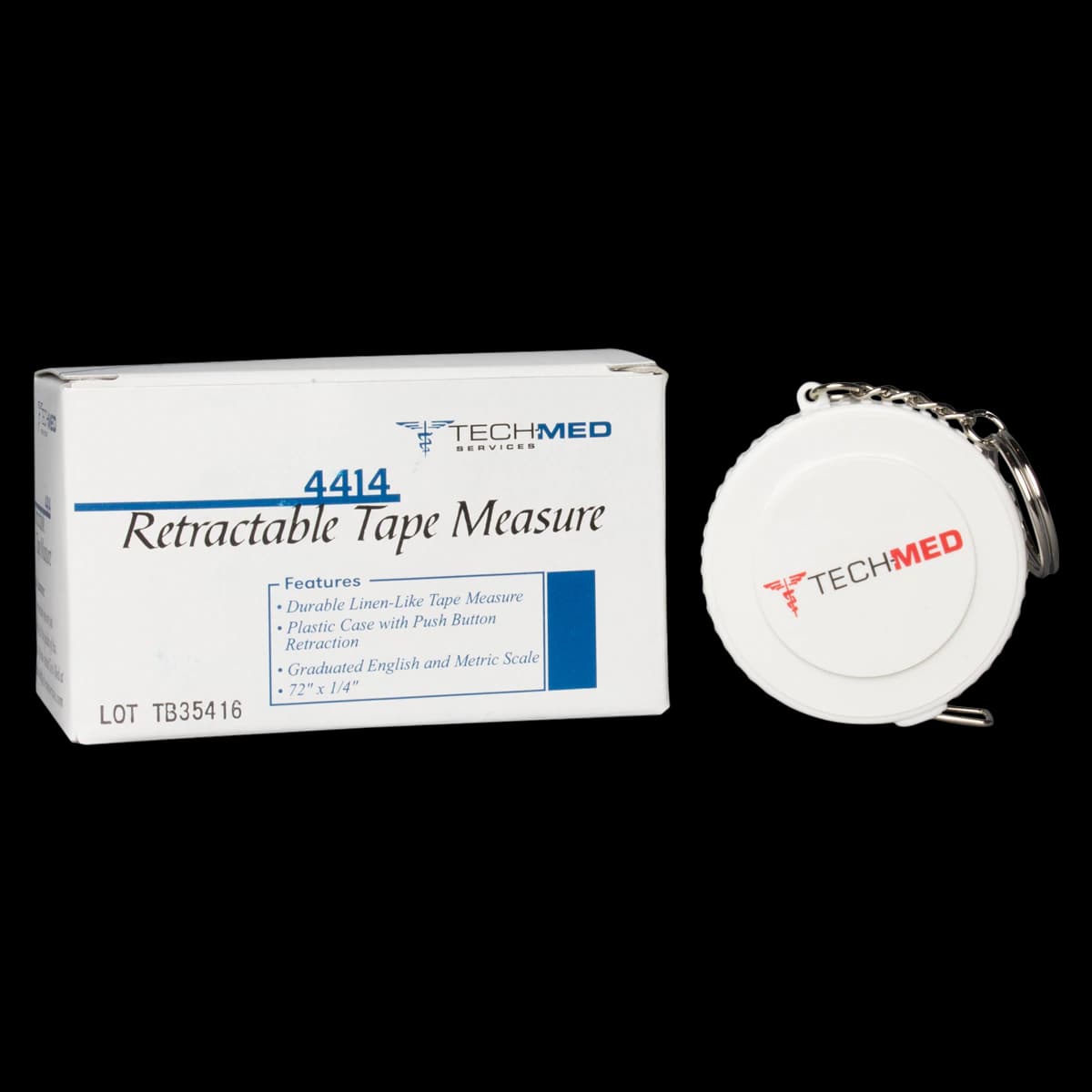 Dukal Tech-Med Measuring Tape, Metric/English - Tape Measure Metric/English - Image 1