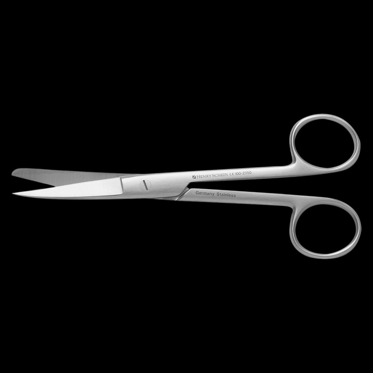 Henry Schein Operating Scissors, 5.5" Curved, German Stainless Steel, Each - Scissor Operating 5.5" Curved - Image 1
