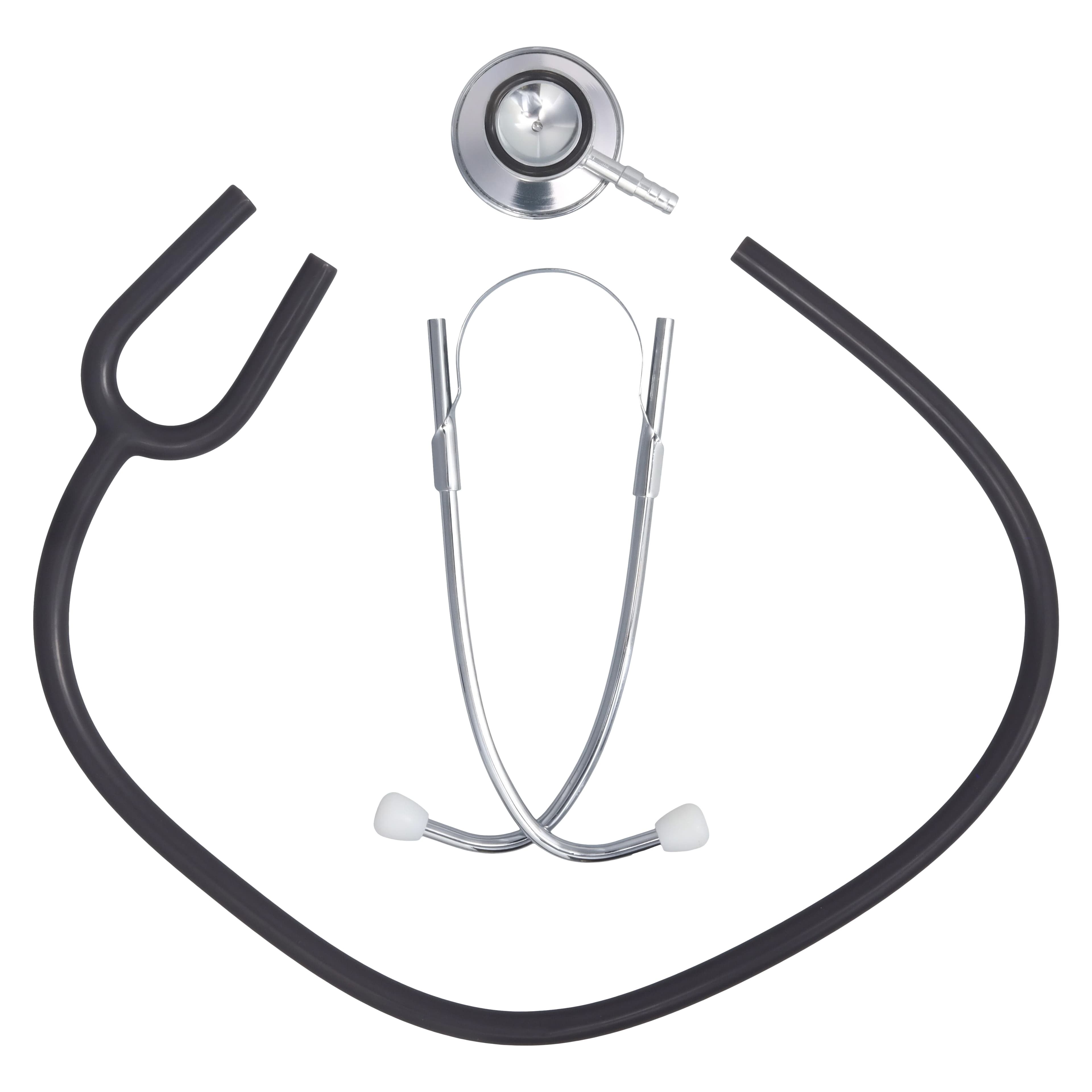 Tech-Med Basic Dual Head Stethoscope, Gray PVC Tubing thumbnail 6