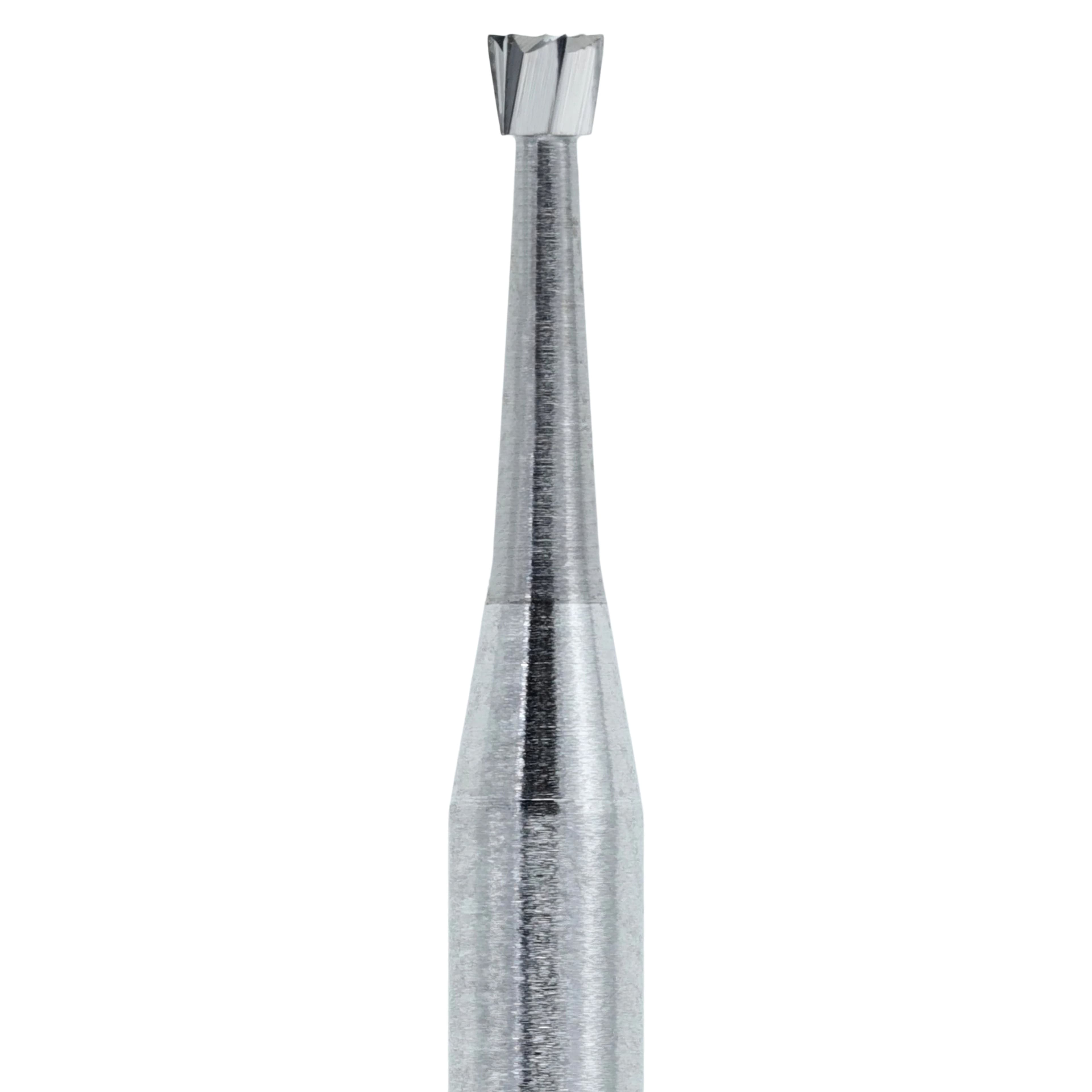 Carbide Bur RA 37, Non-Sterile, Operative, Inverted Cone, Latch Angle, 10/Pk thumbnail 4