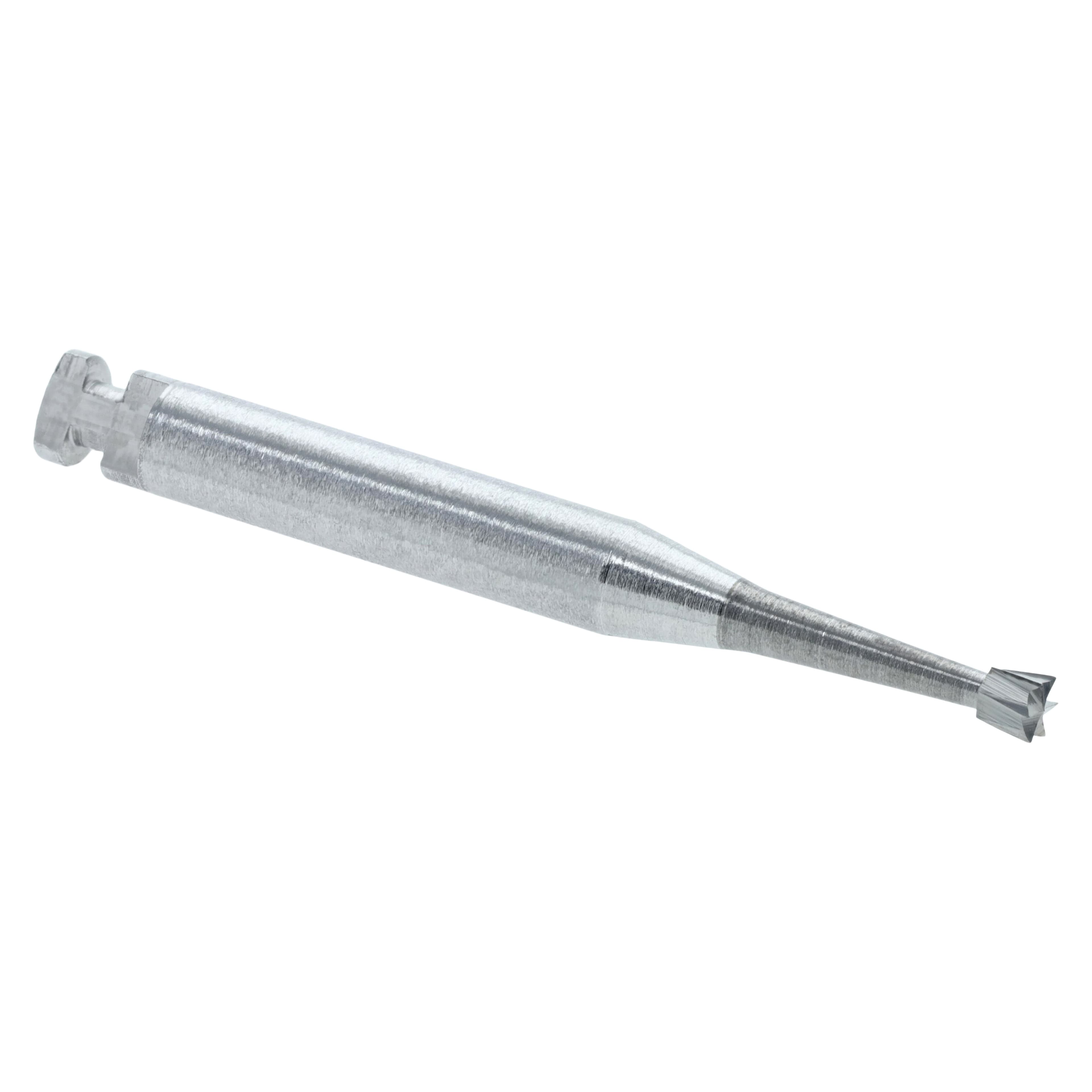 Carbide Bur RA 37, Non-Sterile, Operative, Inverted Cone, Latch Angle, 10/Pk thumbnail 3