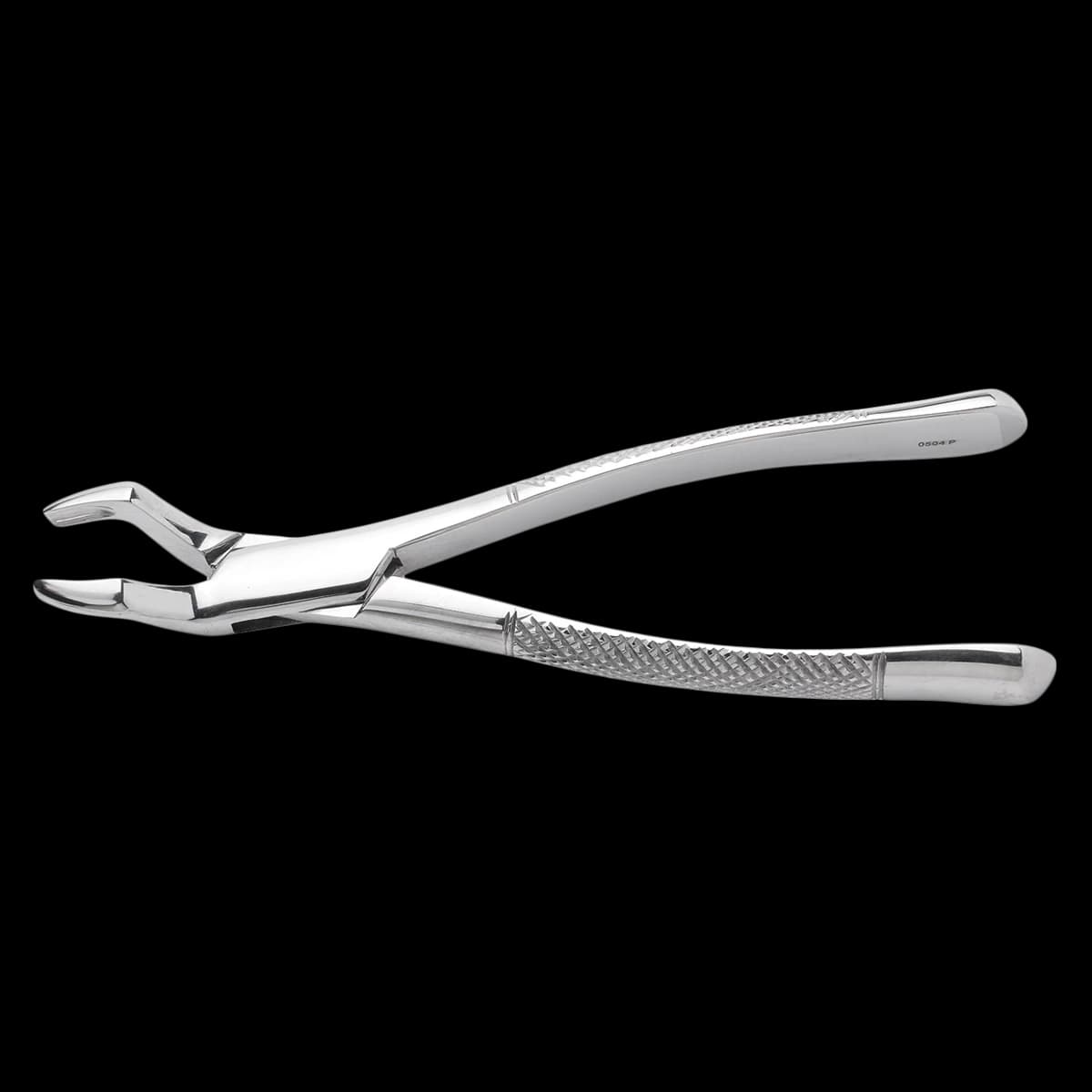 HSI Surgical Extracting Forceps, Size 10S, Molar Upper Universal, Straight, Stainless Steel, Each - Forcep Extracting - Image 1