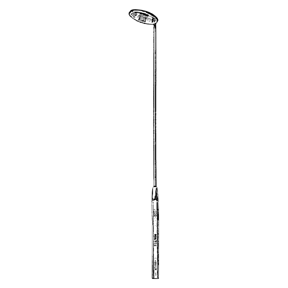 Miltex-Integra Laryngeal Mirror #5, 24mm Diameter, with Octagon Threaded Handle thumbnail 2
