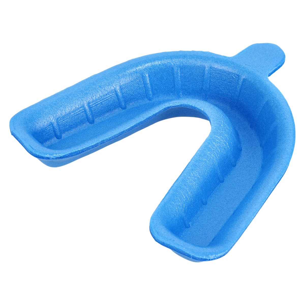 Acclean Single Arch Fluoride Trays, Foam, Large, With Handle, Blue, Disposable, 100/Pk thumbnail 2