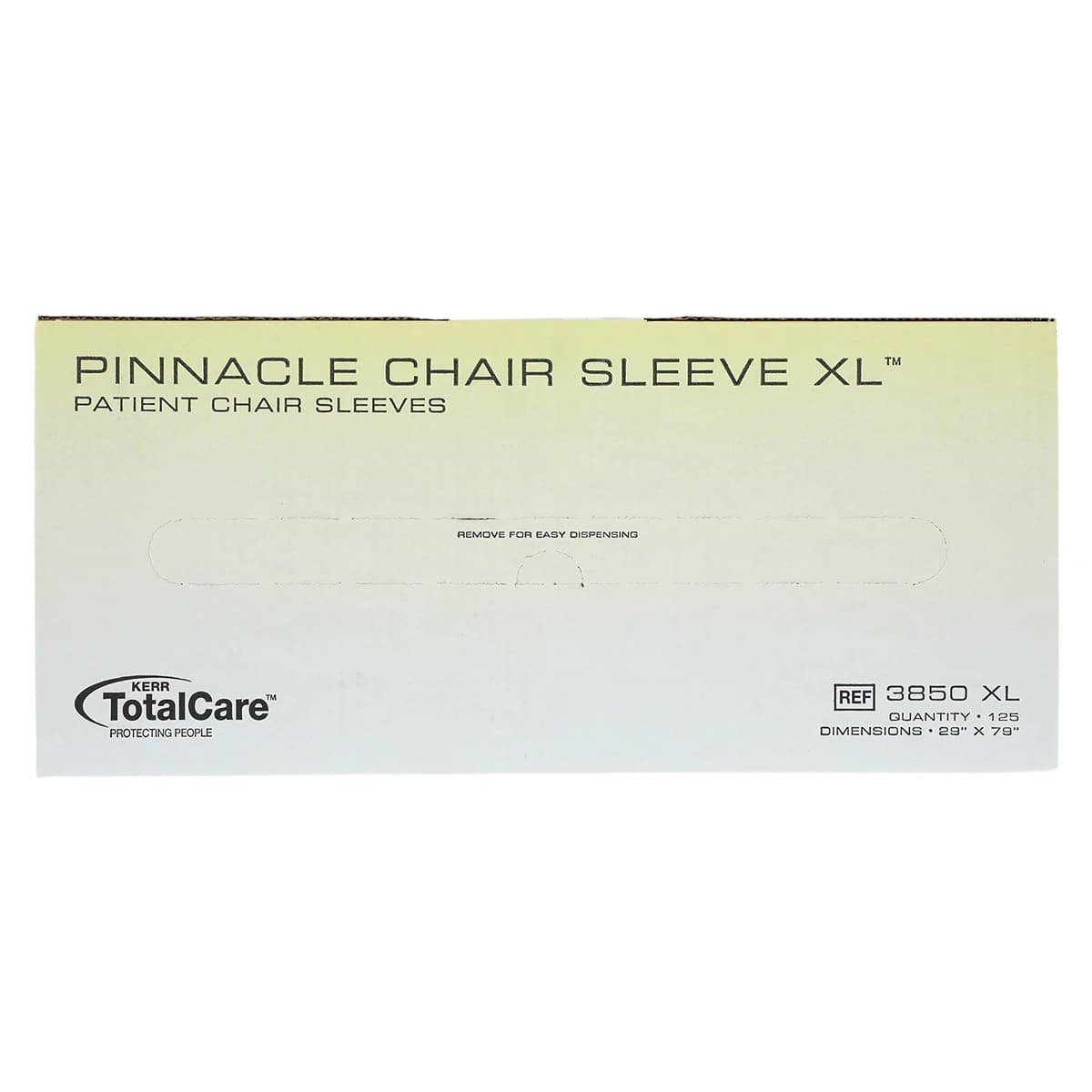 Pinnacle Chair Sleeve, X-Large, 29" x 80", Clear, 125/Roll, 3850-XL thumbnail 2