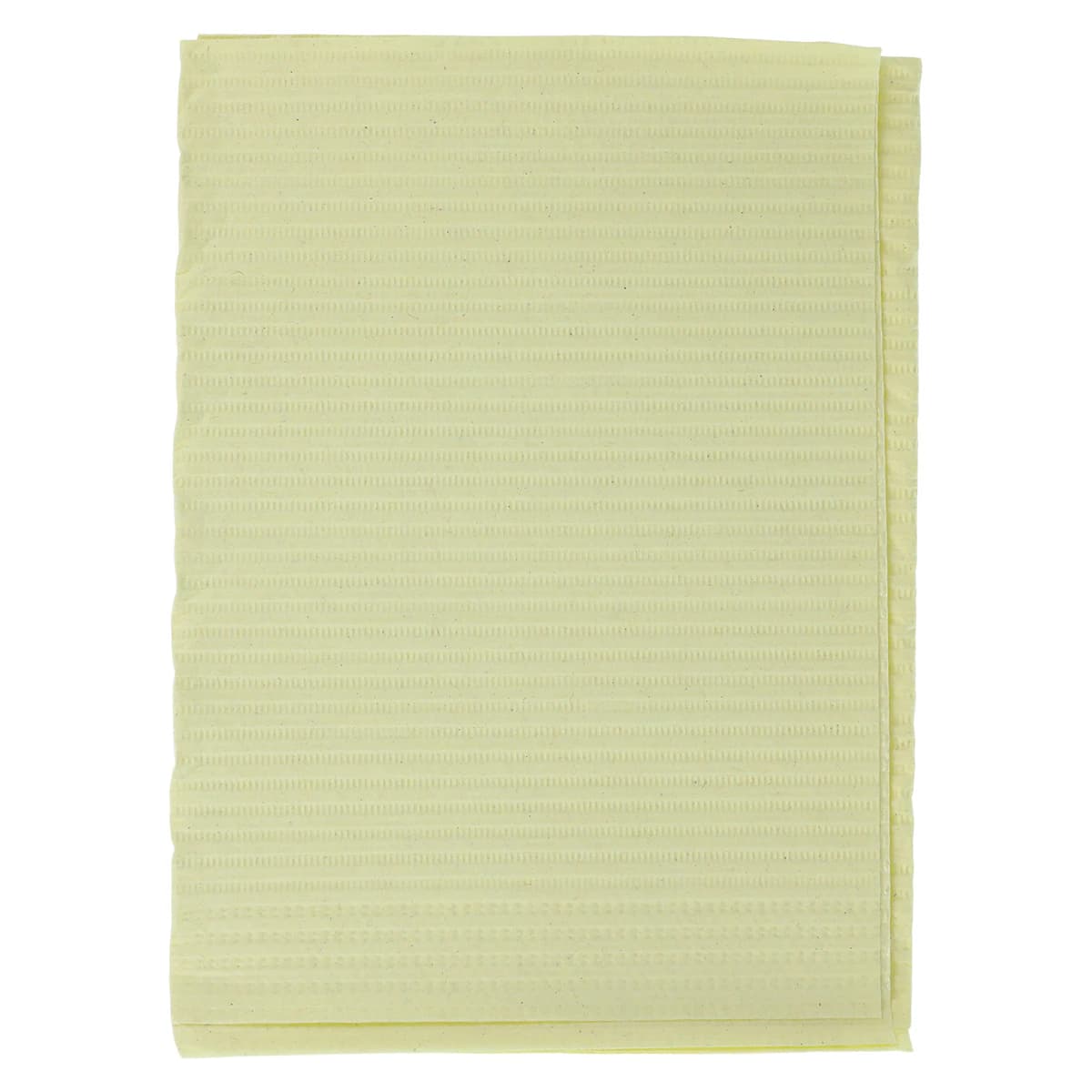 Dri-Gard Plus Patient Towels, 3-Ply Tissue/Poly, 13" x 19", Yellow, 500/Case thumbnail 2
