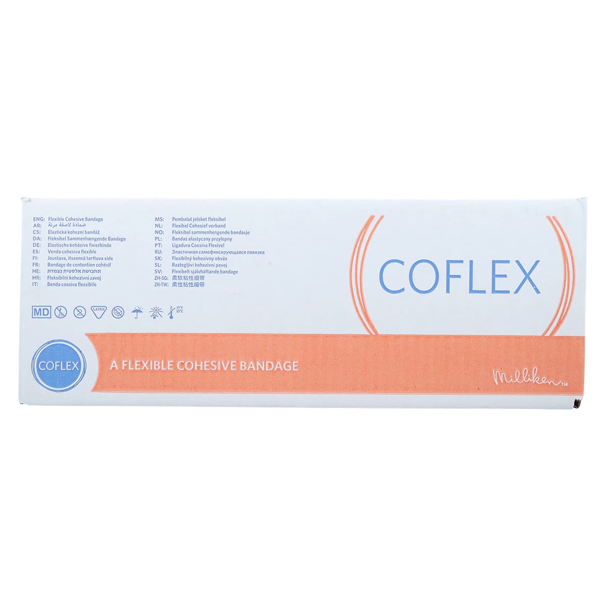 CoFlex LF Cohesive Bandage, 2" x 5 yd, Tan, Non-Sterile, 36/Box thumbnail 3