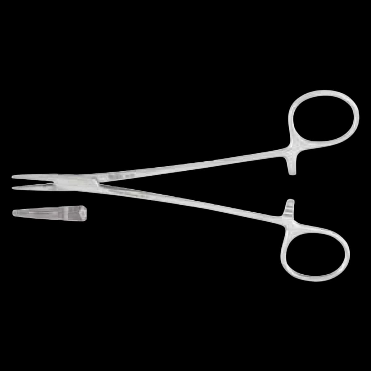 Miltex Crile-Wood Needle Holder, 6" Stainless Steel, Ceramic Tip, 1 Each thumbnail 2
