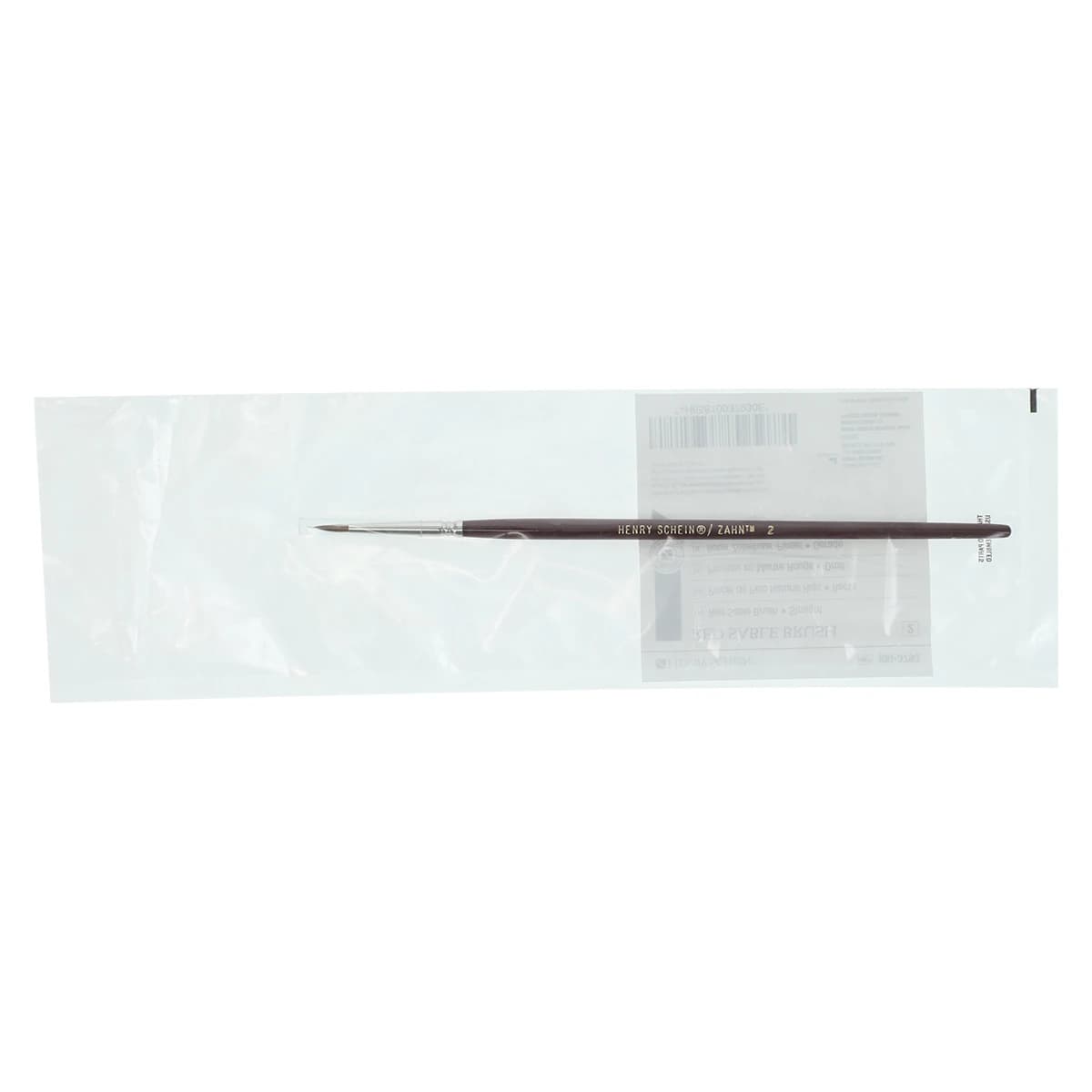 Red Sable Ceramist Brush #2, Straight thumbnail 2