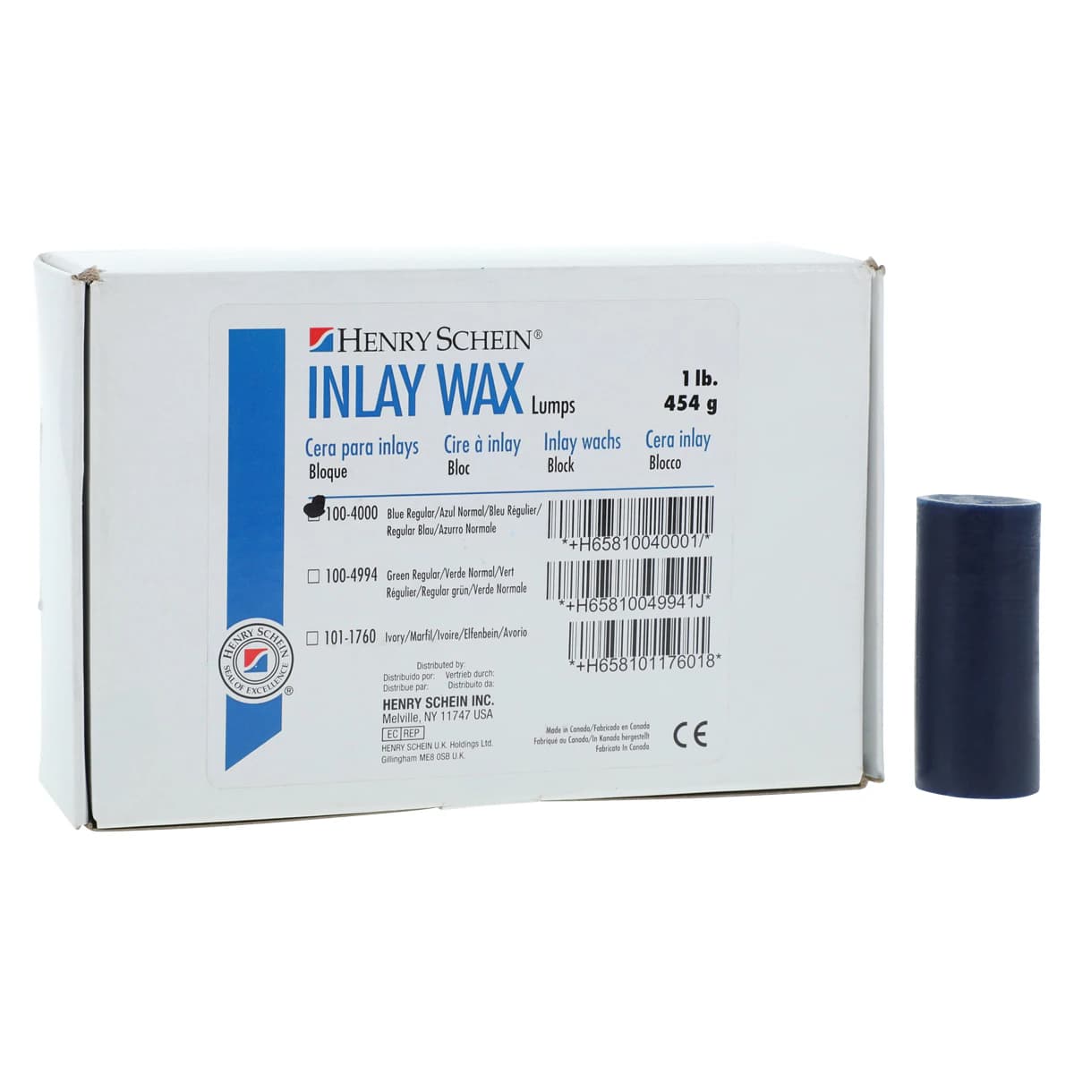 Inlay Wax Lumps, 1 lb Box - Inlay Wax Lumps - Image 1