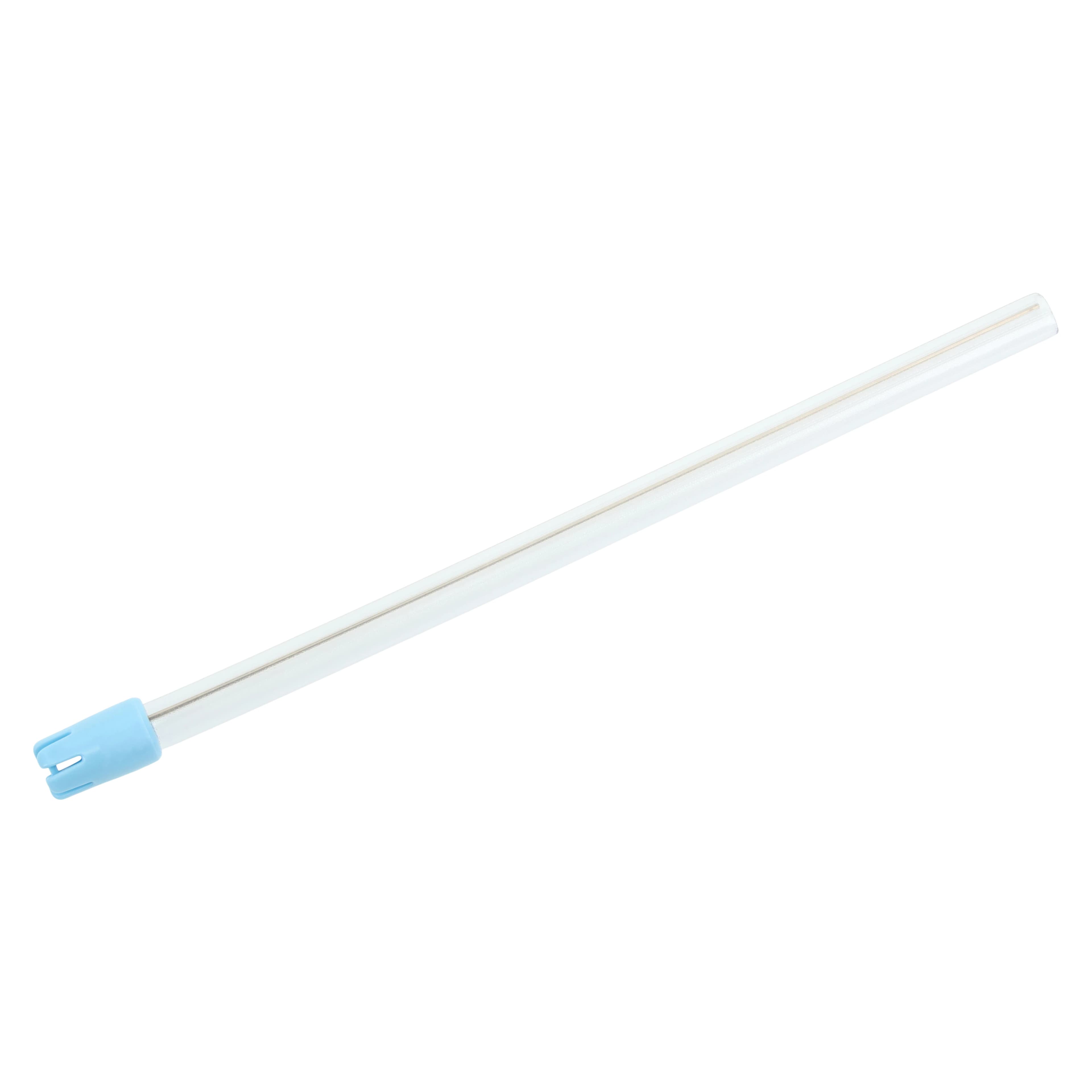Henry Schein Saliva Ejector Clear with Blue Tip, Disposable, Latex-Free, 100/Box thumbnail 2