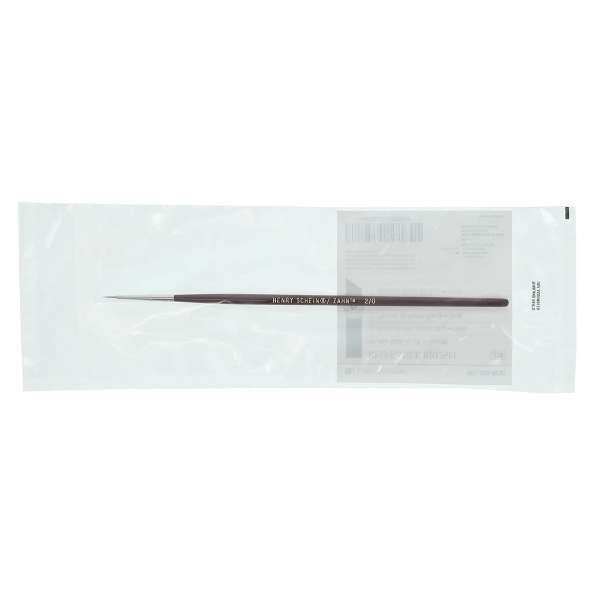 Red Sable Ceramist Brush #00, Straight thumbnail 2