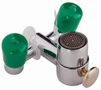 Dentalez Emergency Eyewash Fountain, Faucet-Mount, Brass with Chrome Finish, Includes 2 Adapters - Emergency Eyewash Fountain - Image 1