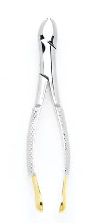 Miltex #151 Extracting Forceps, Tungsten Carbide Beaks, Lower Incisors/Cuspids/Bicuspids/Roots, Universal, Serrated - Miltex Extraction Forceps - Tungsten Carbide Beaks - Lower Incisors, Cuspids, Bicuspids and Roots - Universal, Serrated - Image 1