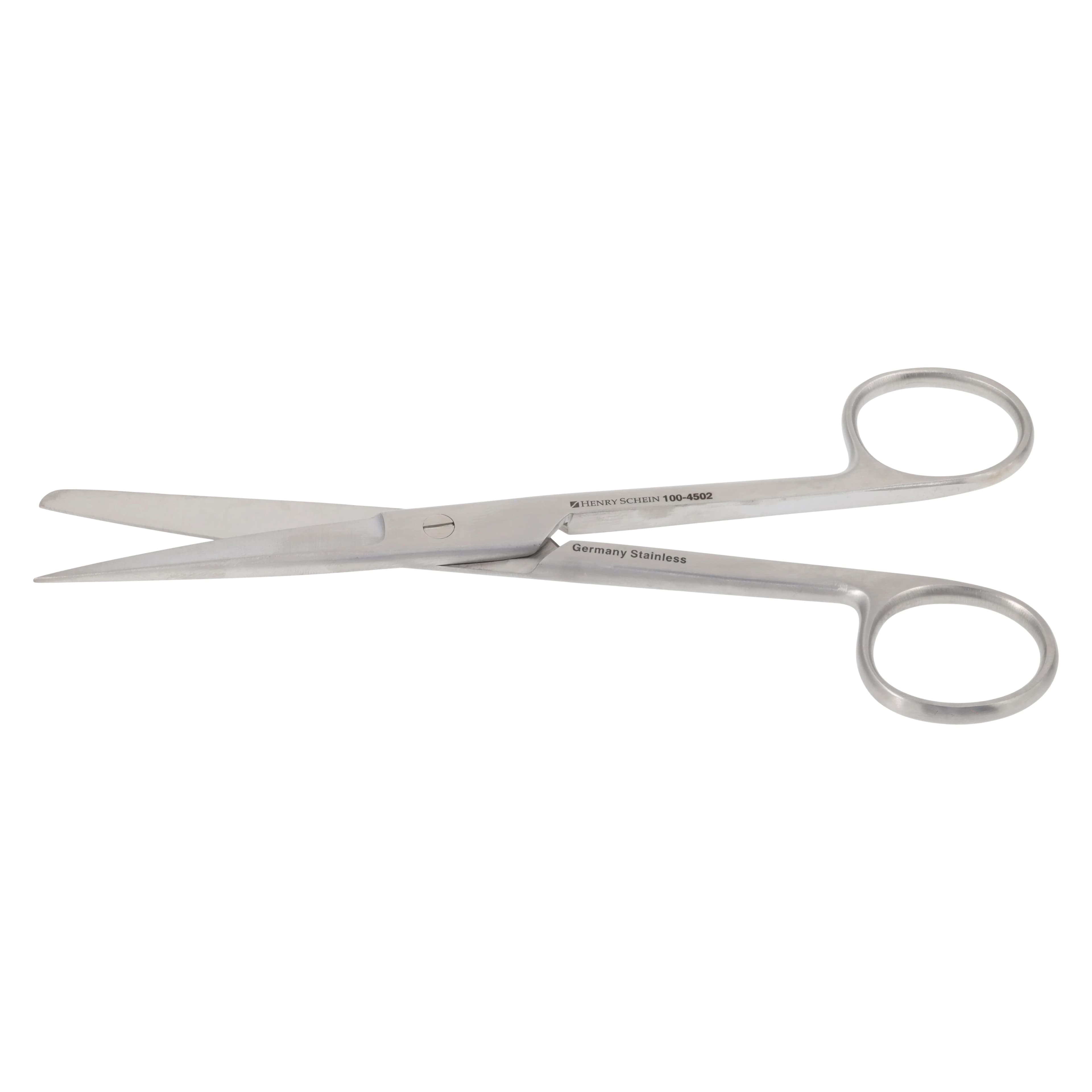 Henry Schein Operating Scissors, Straight, 6-1/2", German Stainless Steel, Each thumbnail 2