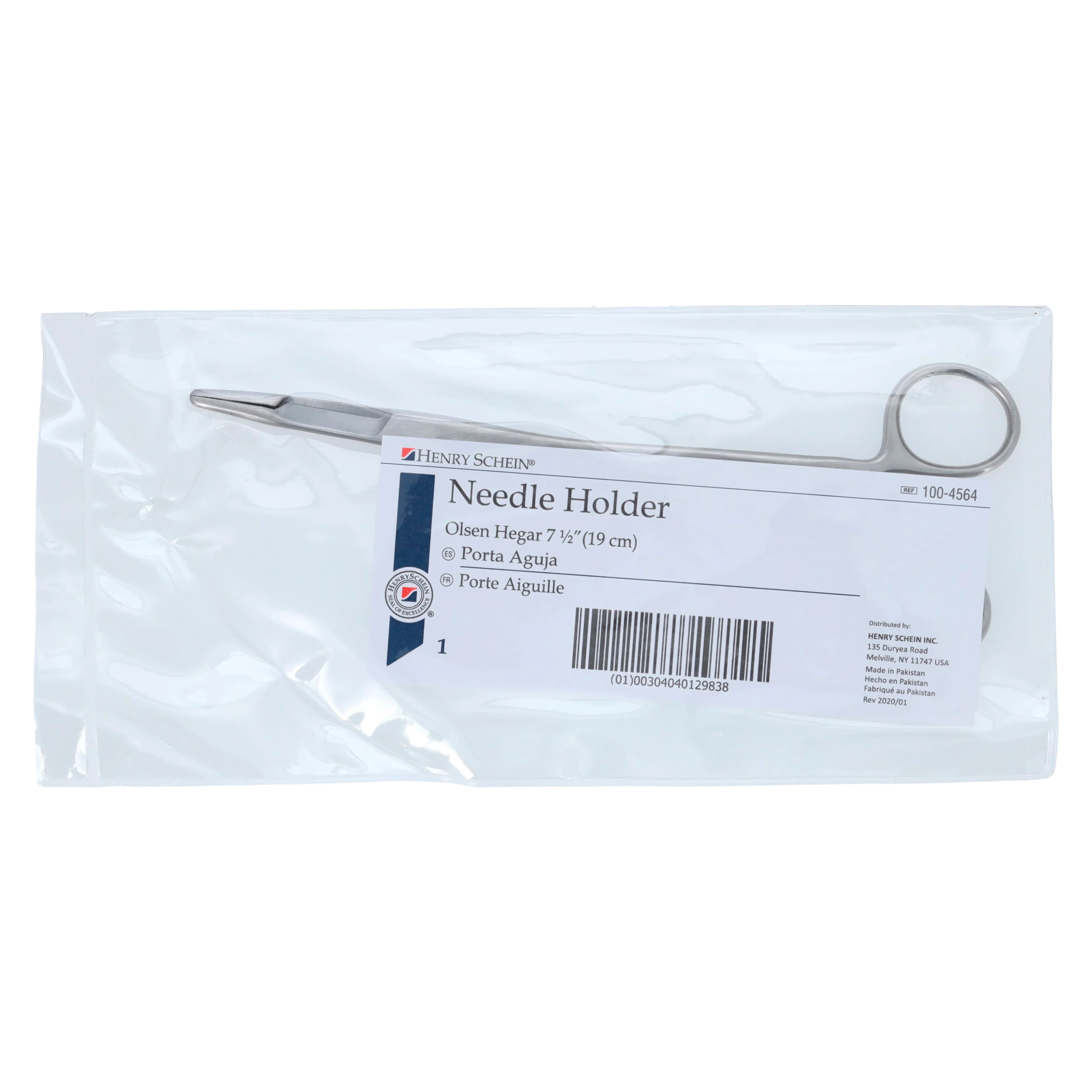 Needle Holder Olsen-Hegar, 7.5 in, Stainless Steel thumbnail 4