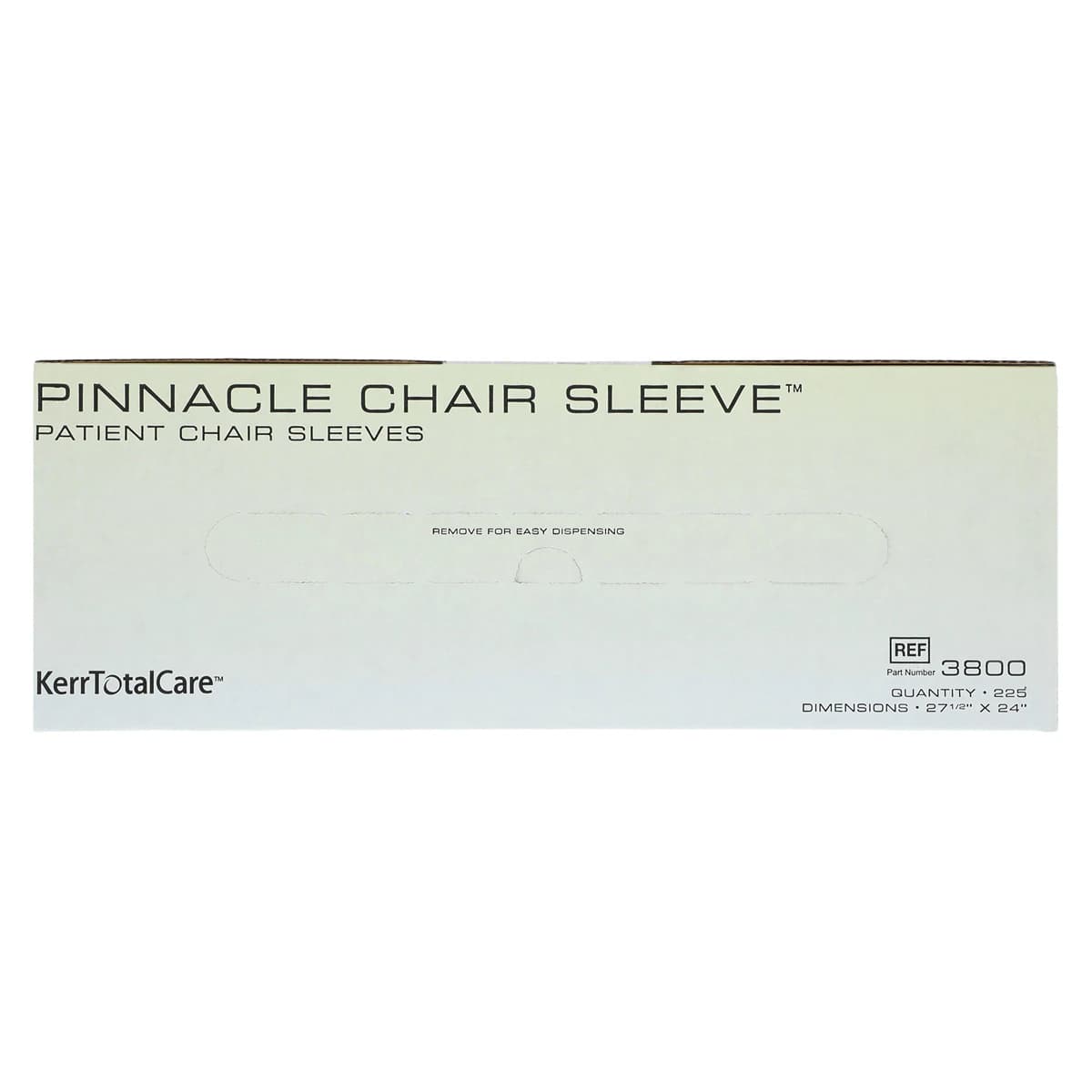 Pinnacle Chair Sleeve Barriers, Universal, Clear, 27.5" x 24", 225/Roll, Model 3800 thumbnail 2