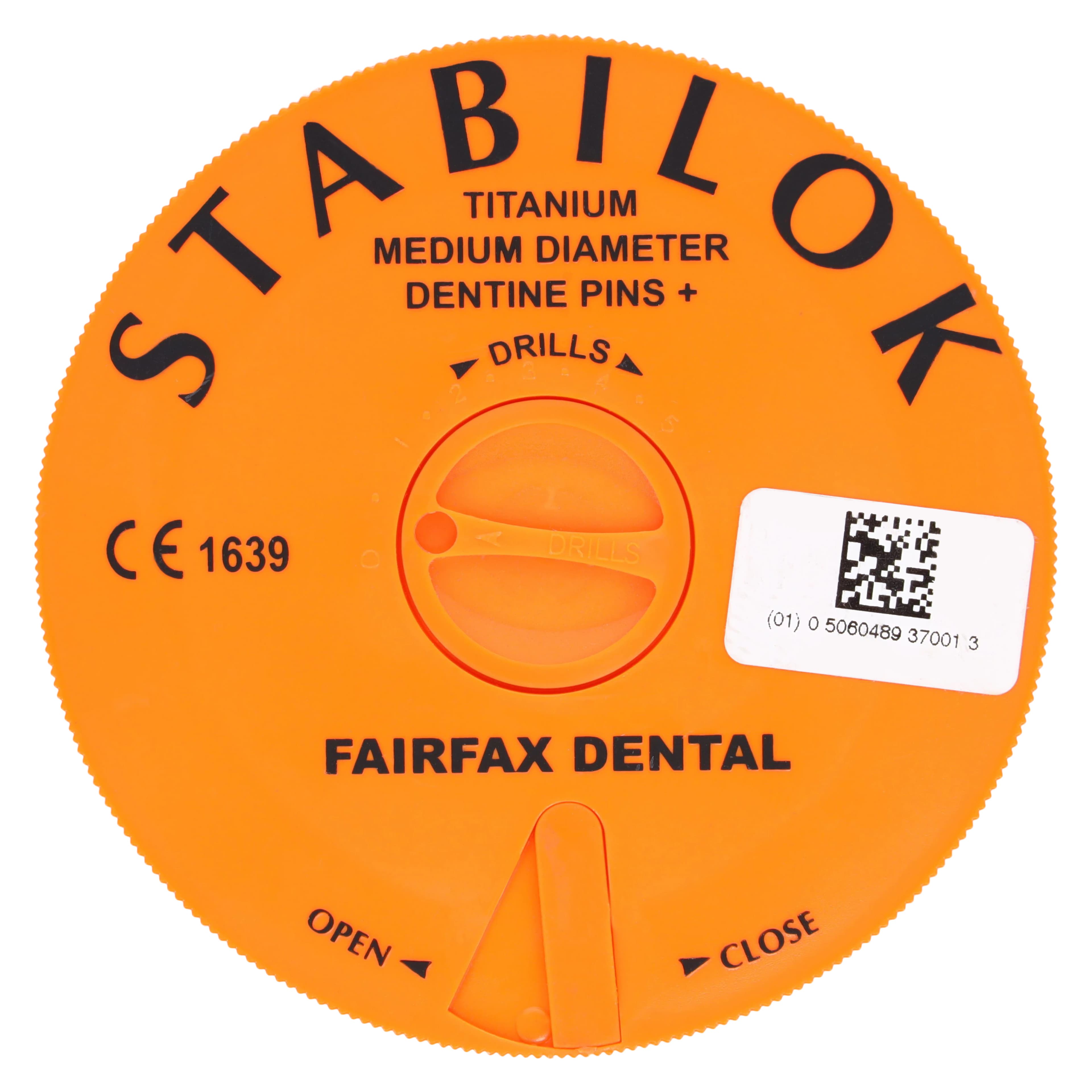 Stabilok 0.027" Titanium Dentin Pins Economy Kit, Orange, 100 Pins with Drills, 13412 thumbnail 3