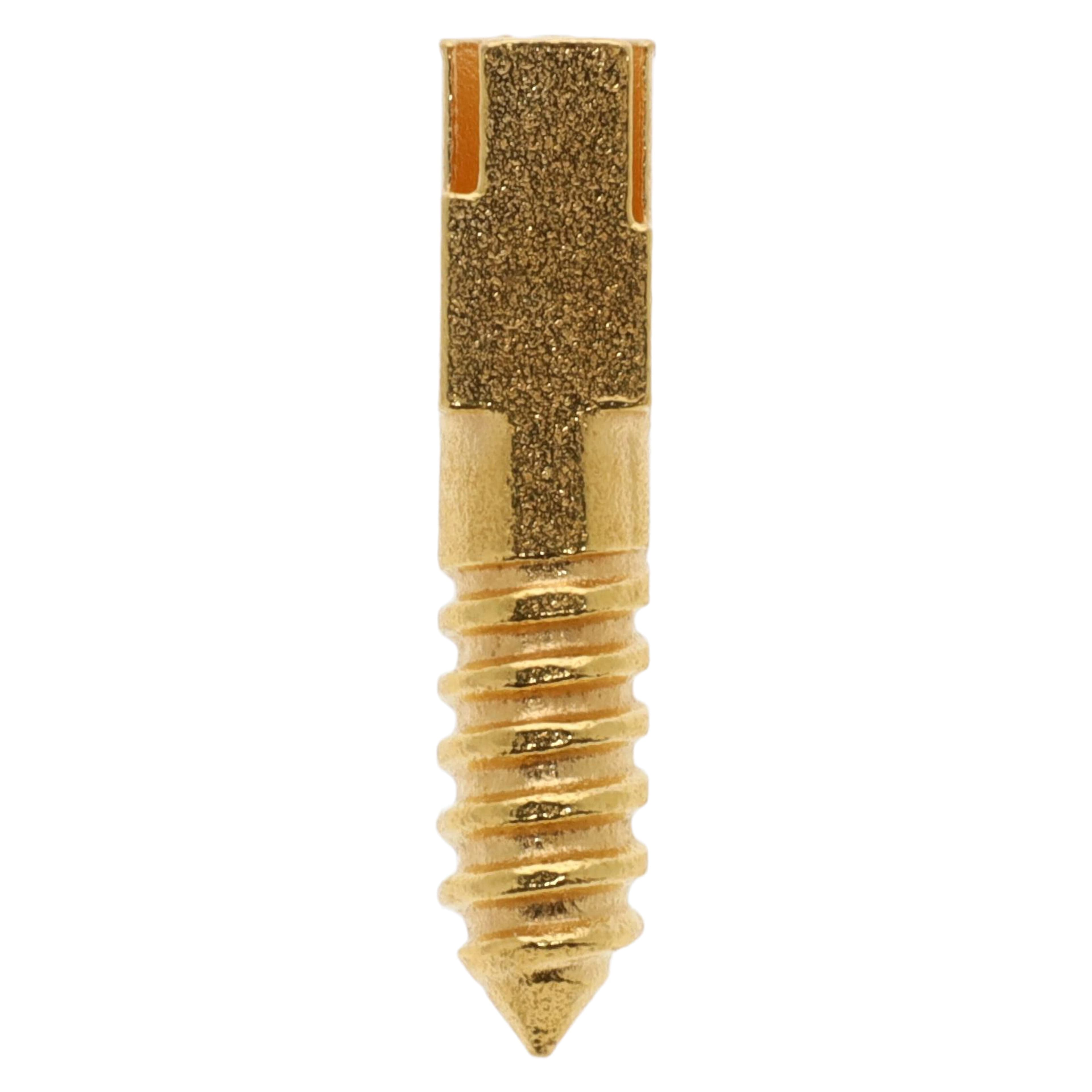 Henry Schein Screw Posts Gold Plated, Short, Assorted, 12/Box thumbnail 2