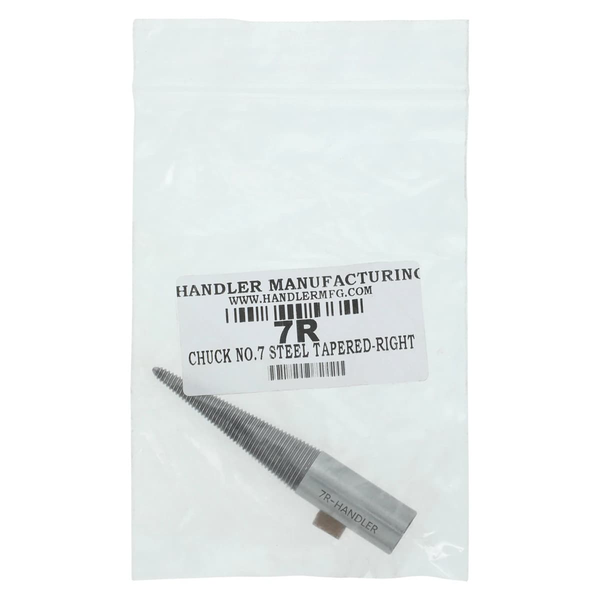Chuck #7 Steel Tapered Right, Handler Manufacturing - Chuck #7 Steel Tapered Right - Image 1