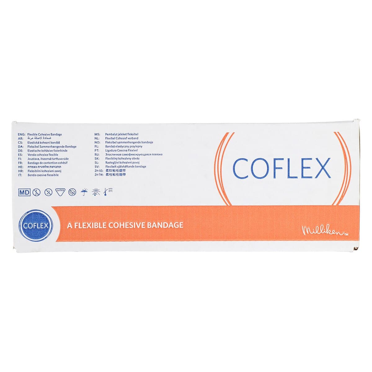 CoFlex Compression Bandage, Elastic, 3" x 5 yd, Colorpack, Non-Sterile, 24/Box thumbnail 3