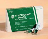 Medicaine Sting/Bite Relief Topical Swabs, 0.6 mL, 10/Box - Medicaine Swabs - Image 1