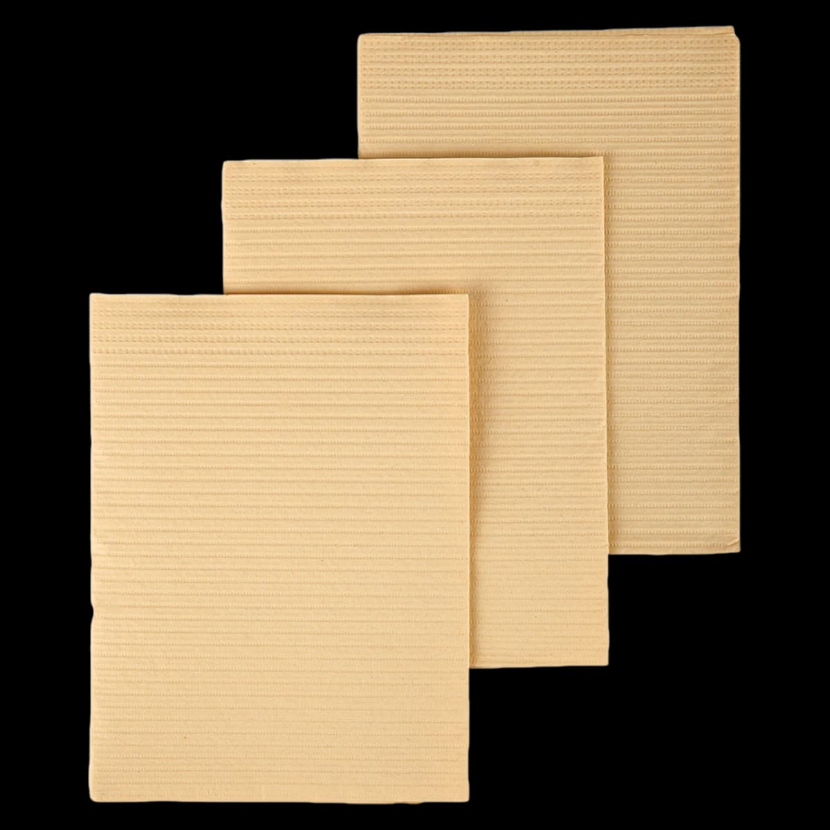 Dri-Gard Plus Patient Towels, 3-Ply Tissue/Poly, 13" x 19", Beige, 500/Case - Dri-Gard Plus Patient Towels - Image 1